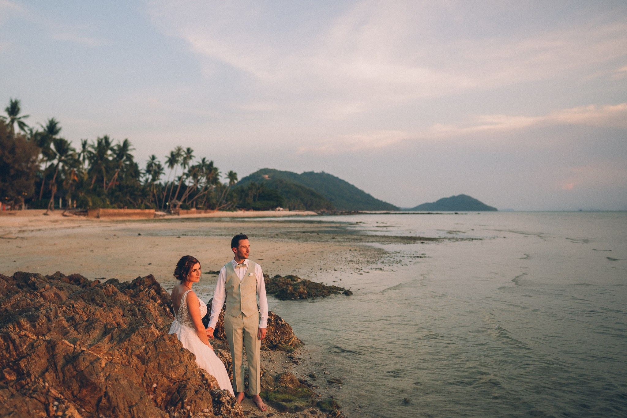 Chloe and Jimmy. Wedding on Koh Samui, Thailand