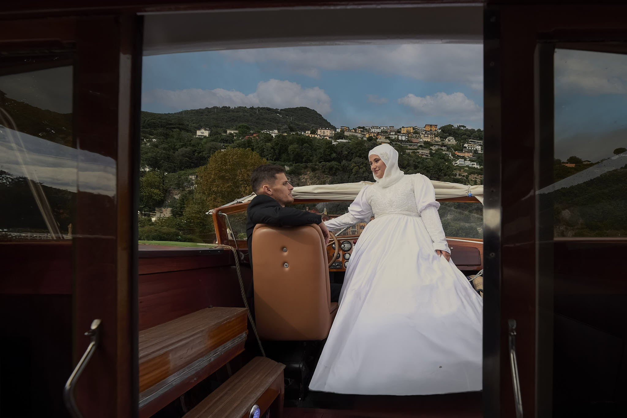 Jasmina & Vale. Fotografo matrimonio Lago di Como Ferrari Media Production
