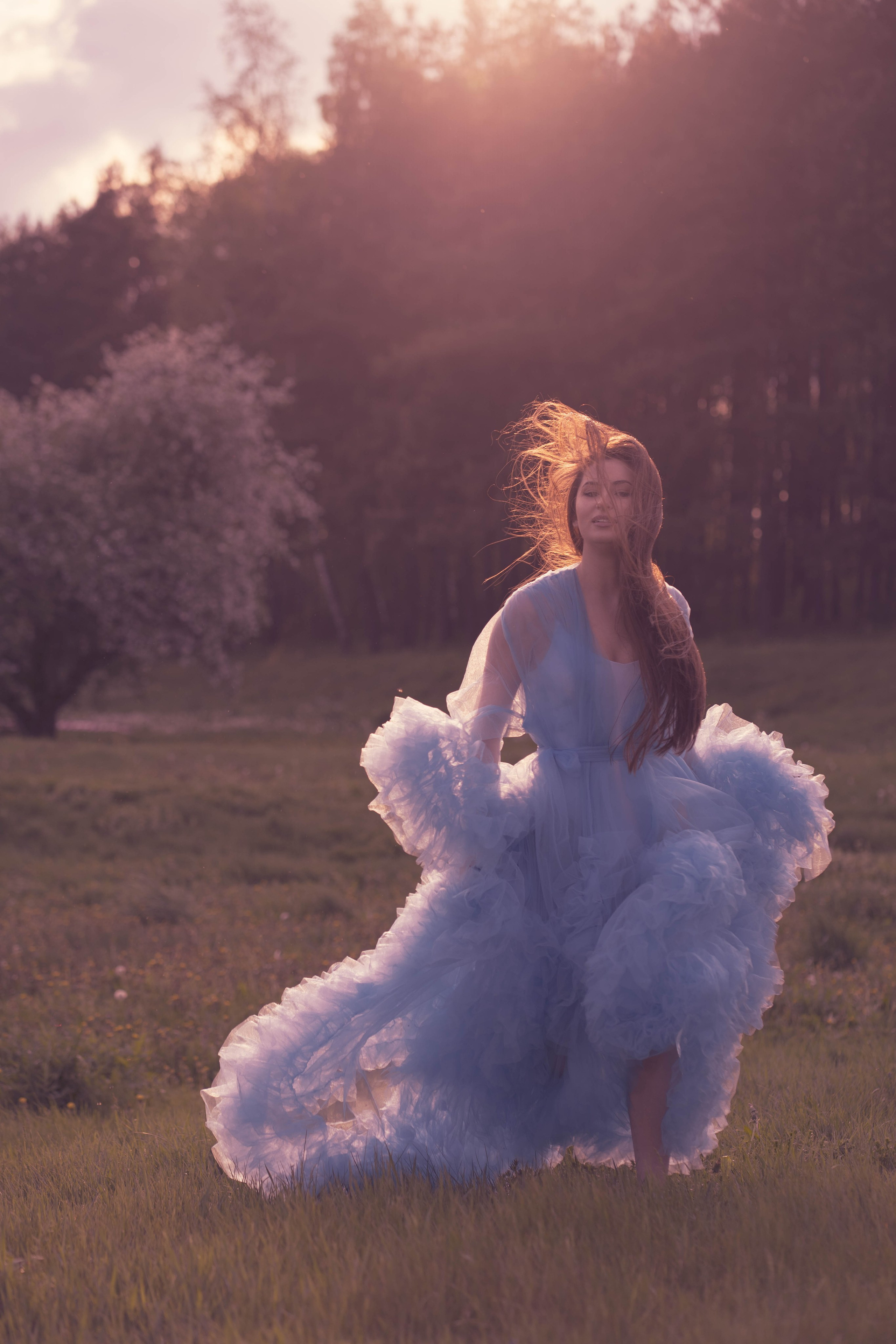 Saulėlydis su Dominika. Fotografija — Olga Bojarin