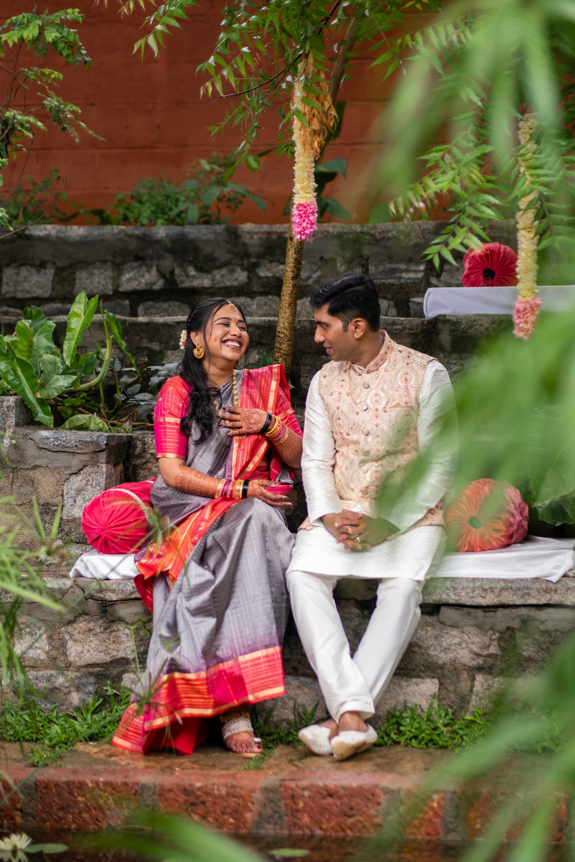 Anupaa & Reuben, Konkani Wedding at The Tharavadu Mane, Bangalore | Truly Yours