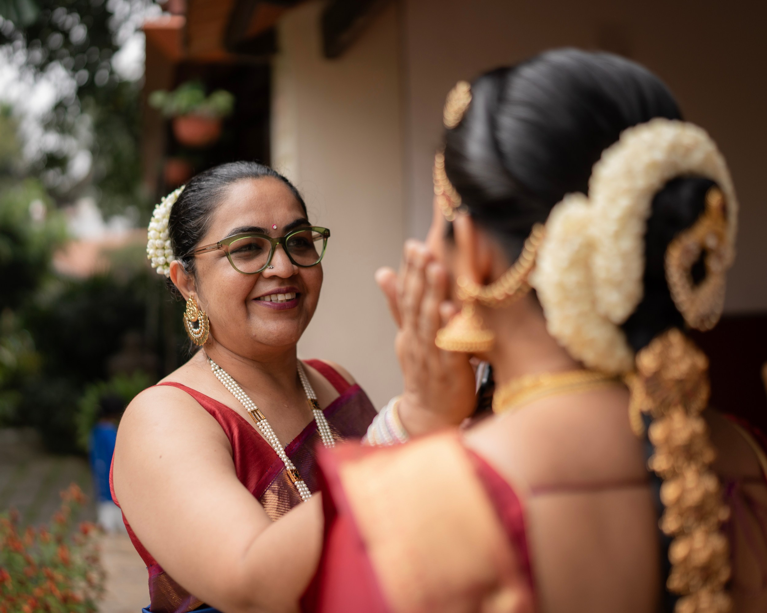 Samyuktha & Manoj, Tamil and Telugu Wedding at Angana Courtyard, Bangalore | Truly Yours