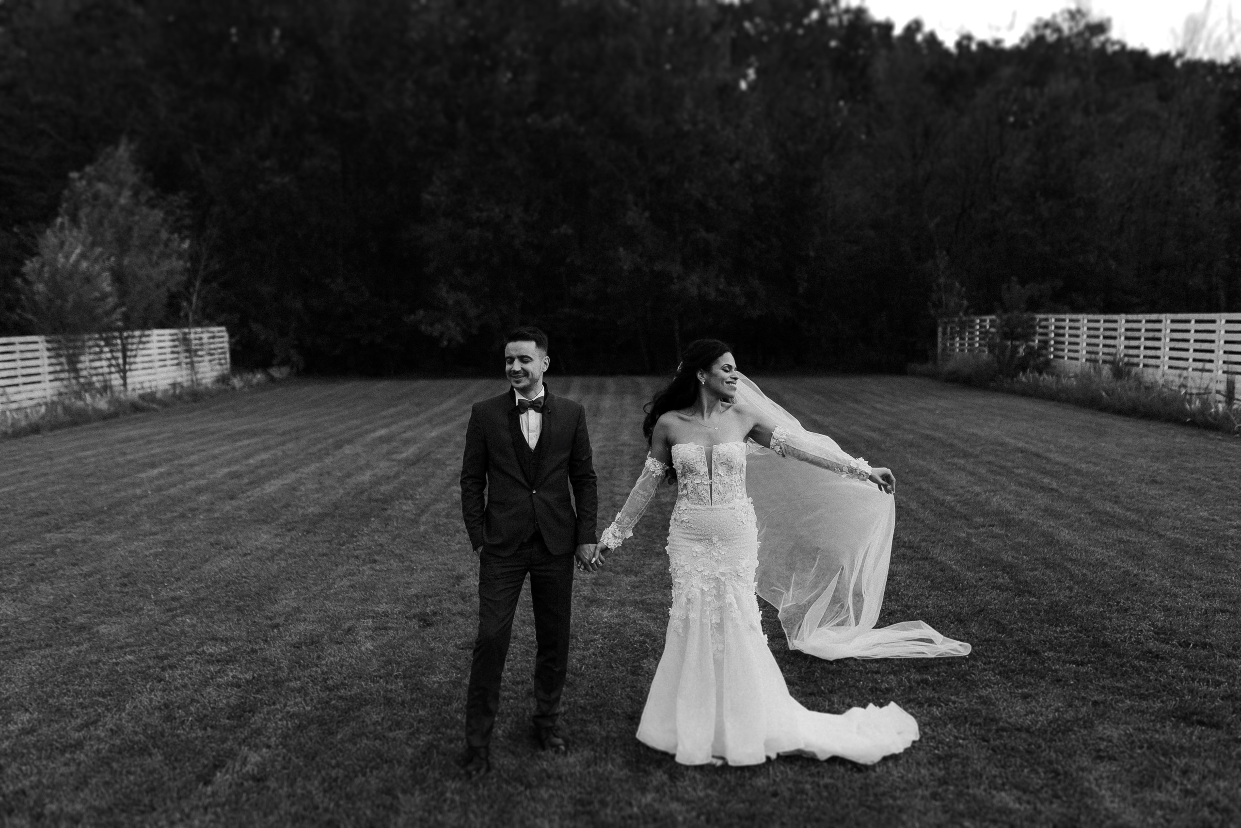 fotografii cuplu romantice in gradina