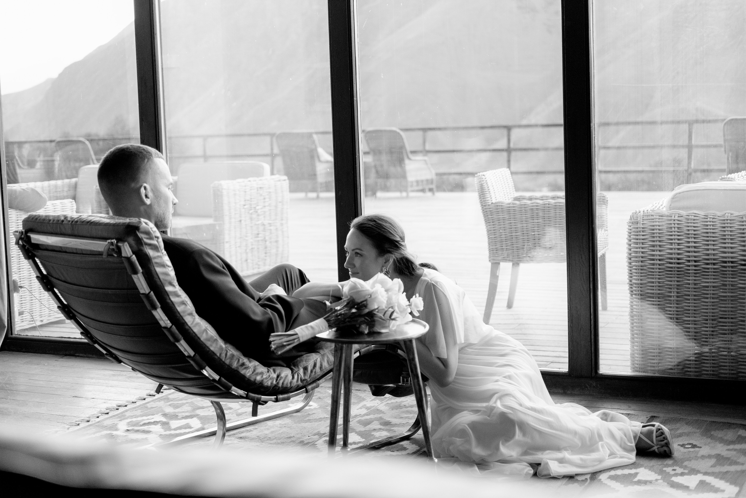 Post-Wedding Photoshoot in Kazbegi | Irina Beniaidze