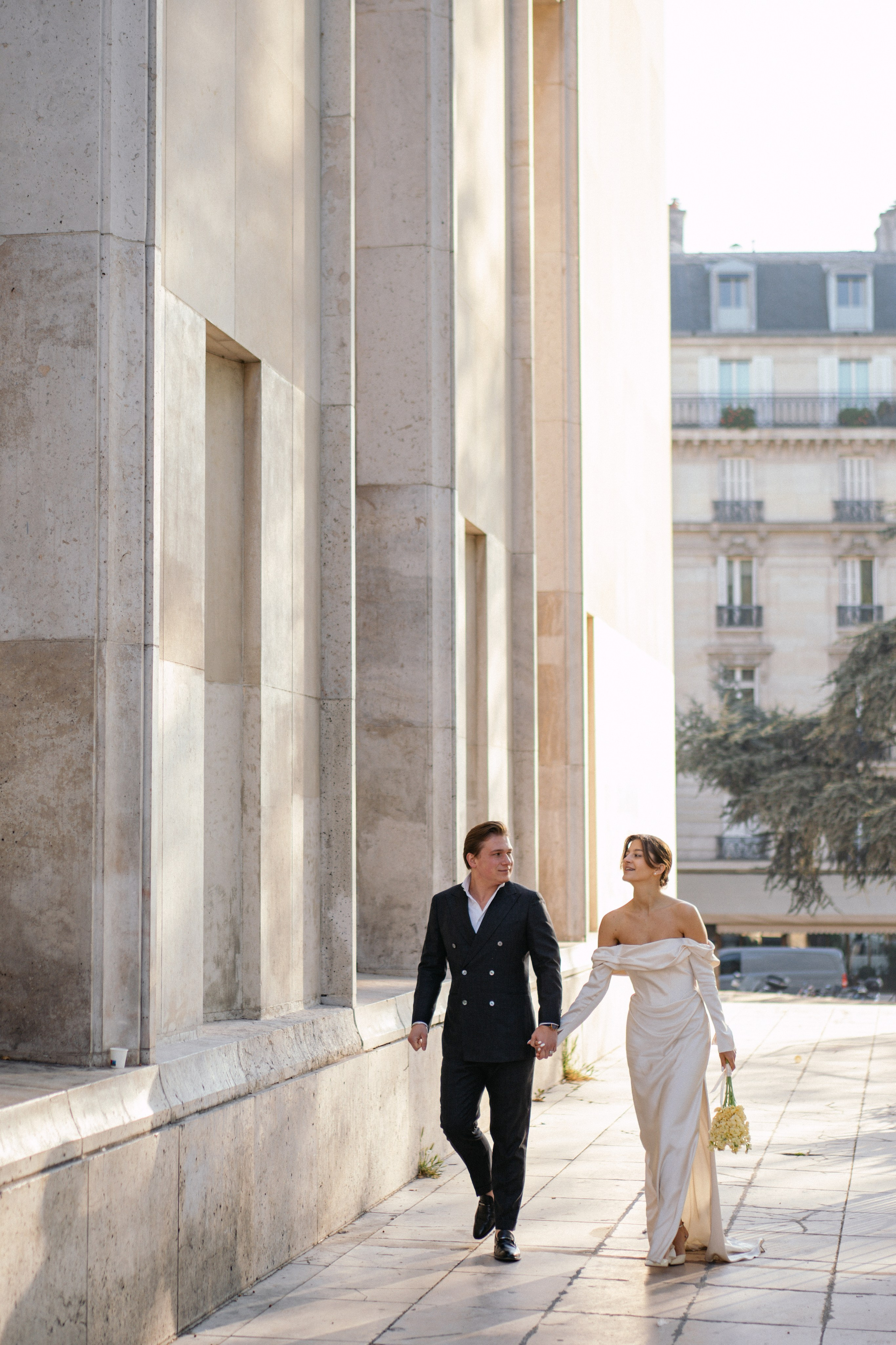 парная фотосессия в Париже, Palais de Tokyo