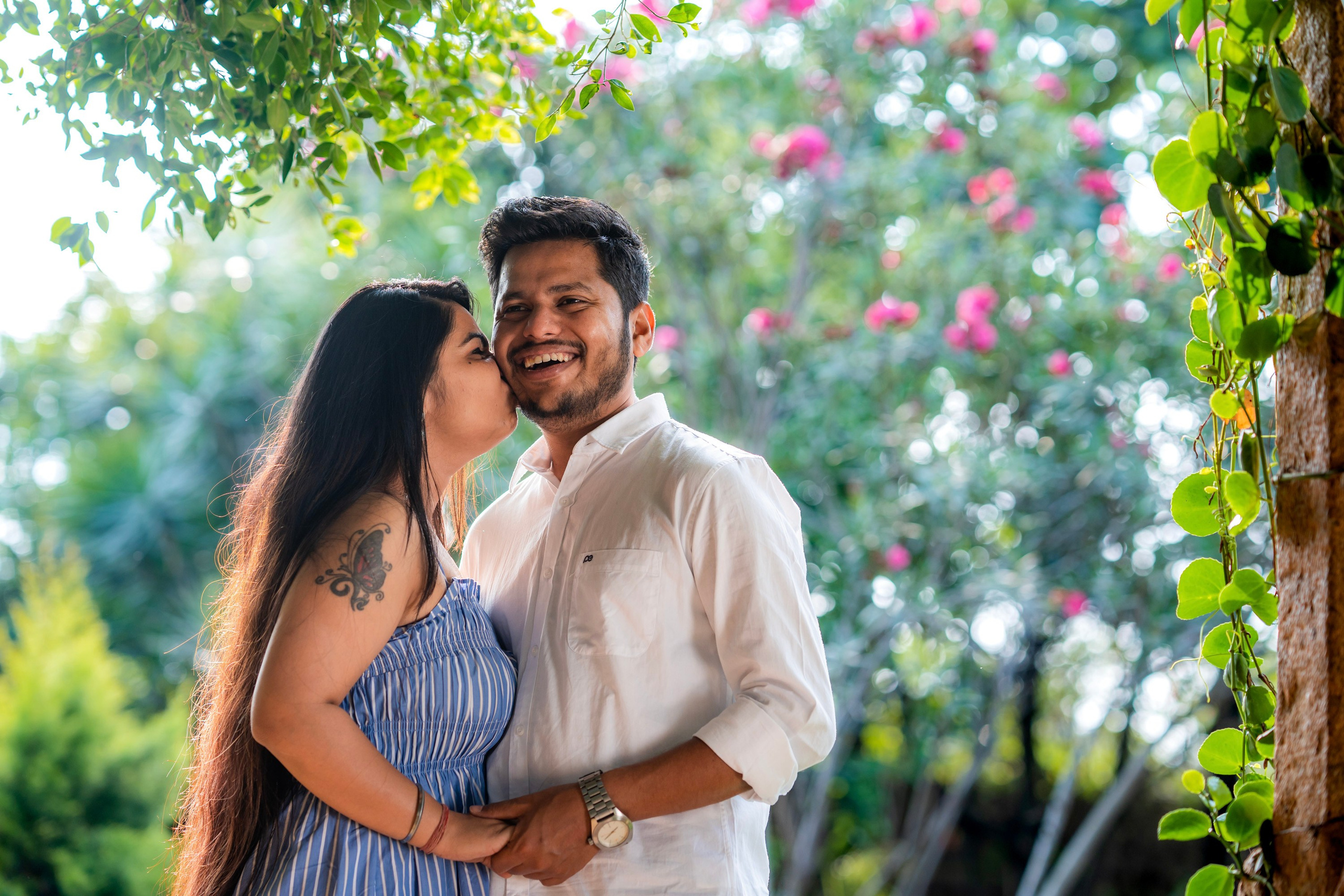 Prakriti & Ayush, Pre-Wedding Shoot at Shibravyi Courtyard, Bangalore | Truly Yours