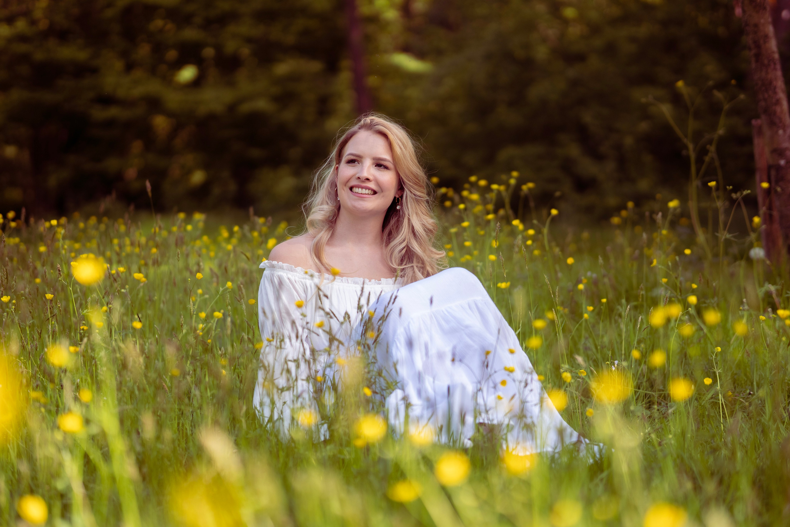 Spring garden photoshoot