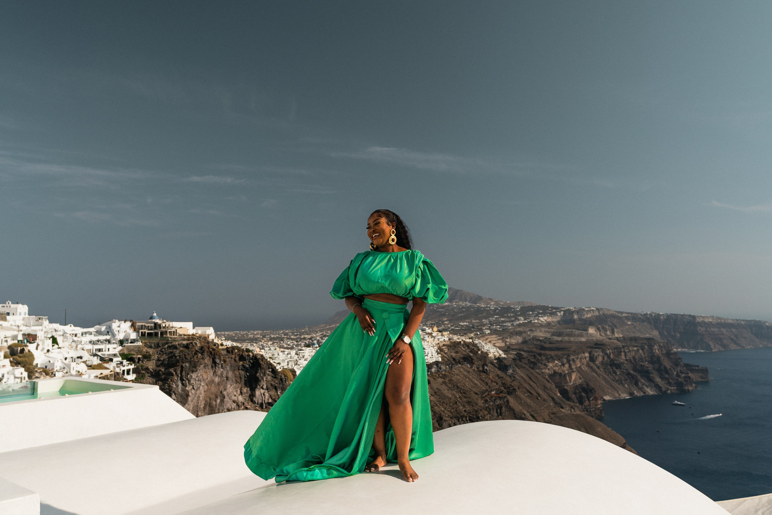 Queen. Denny Savon — Photographer in Santorini | Weddings, Love Stories & Flying Dress