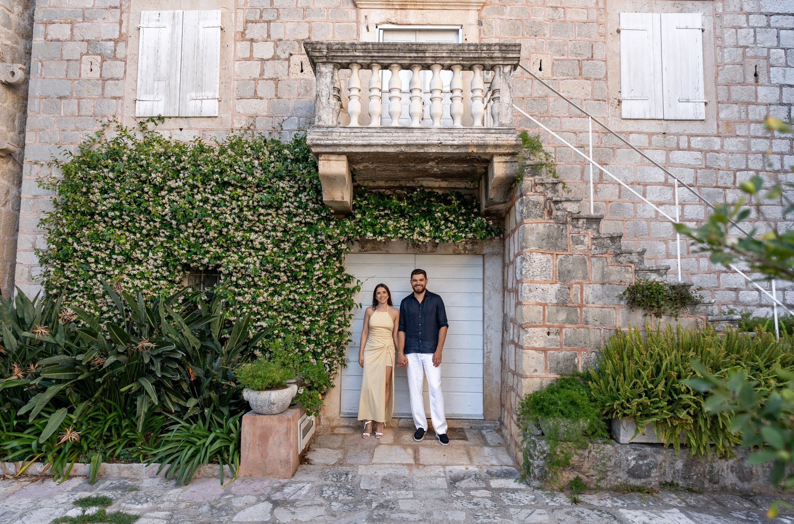 Perast Engagement Photoshoot. Bryllupsfotograf og videograf i Montenegro | Maria & Vasilii