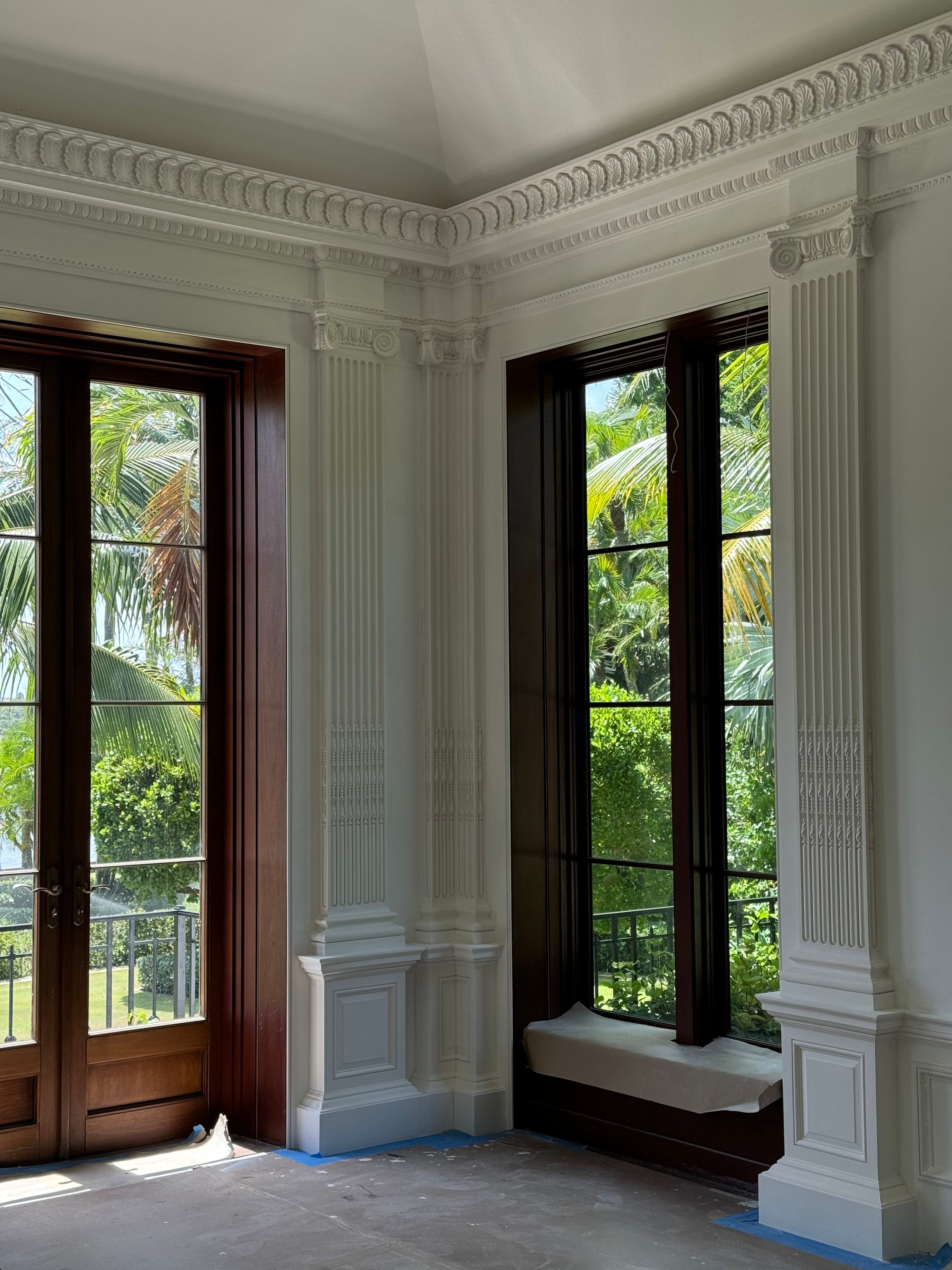 Custom Projects. Plaster molding