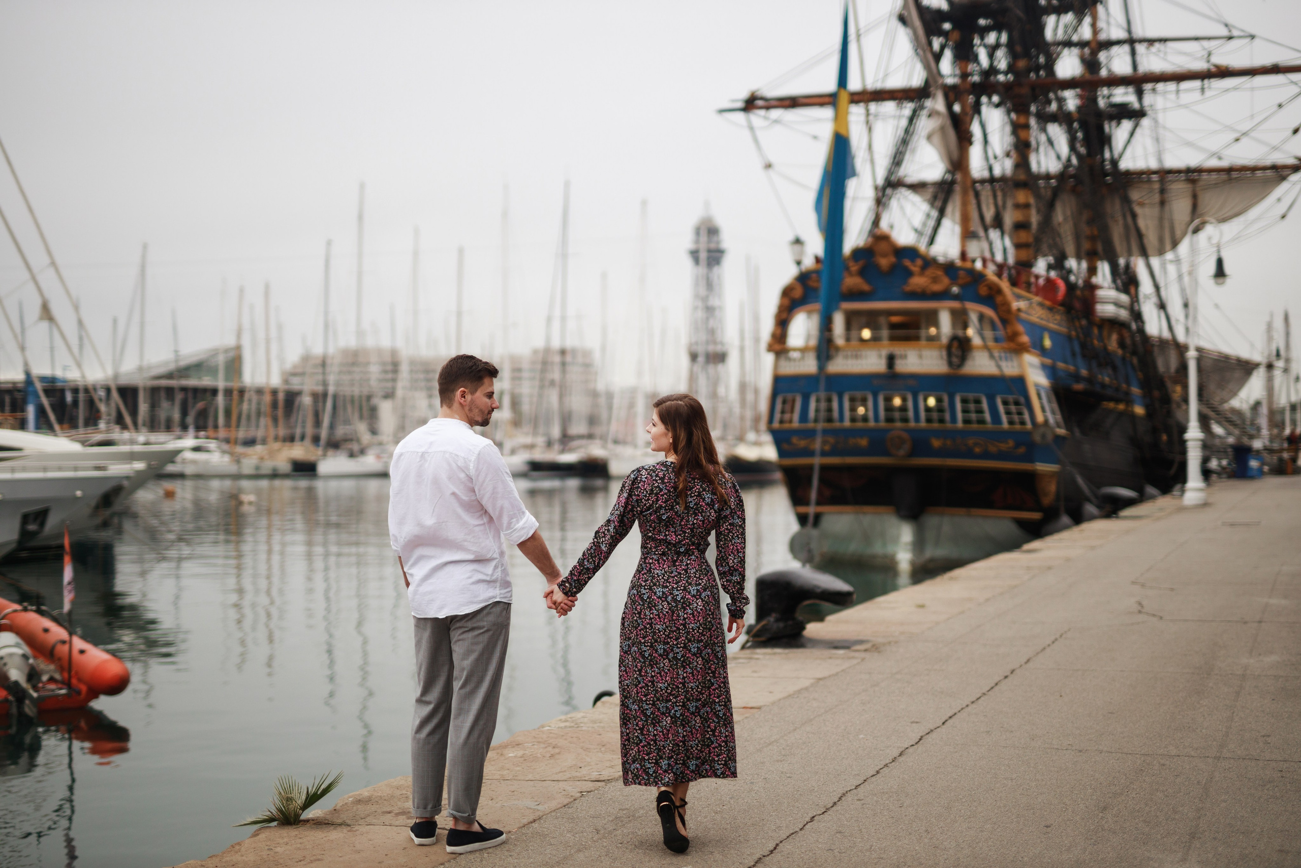 Damian i Monika. Fotograf w Barcelonie Hiszpanii Maslik Yulia