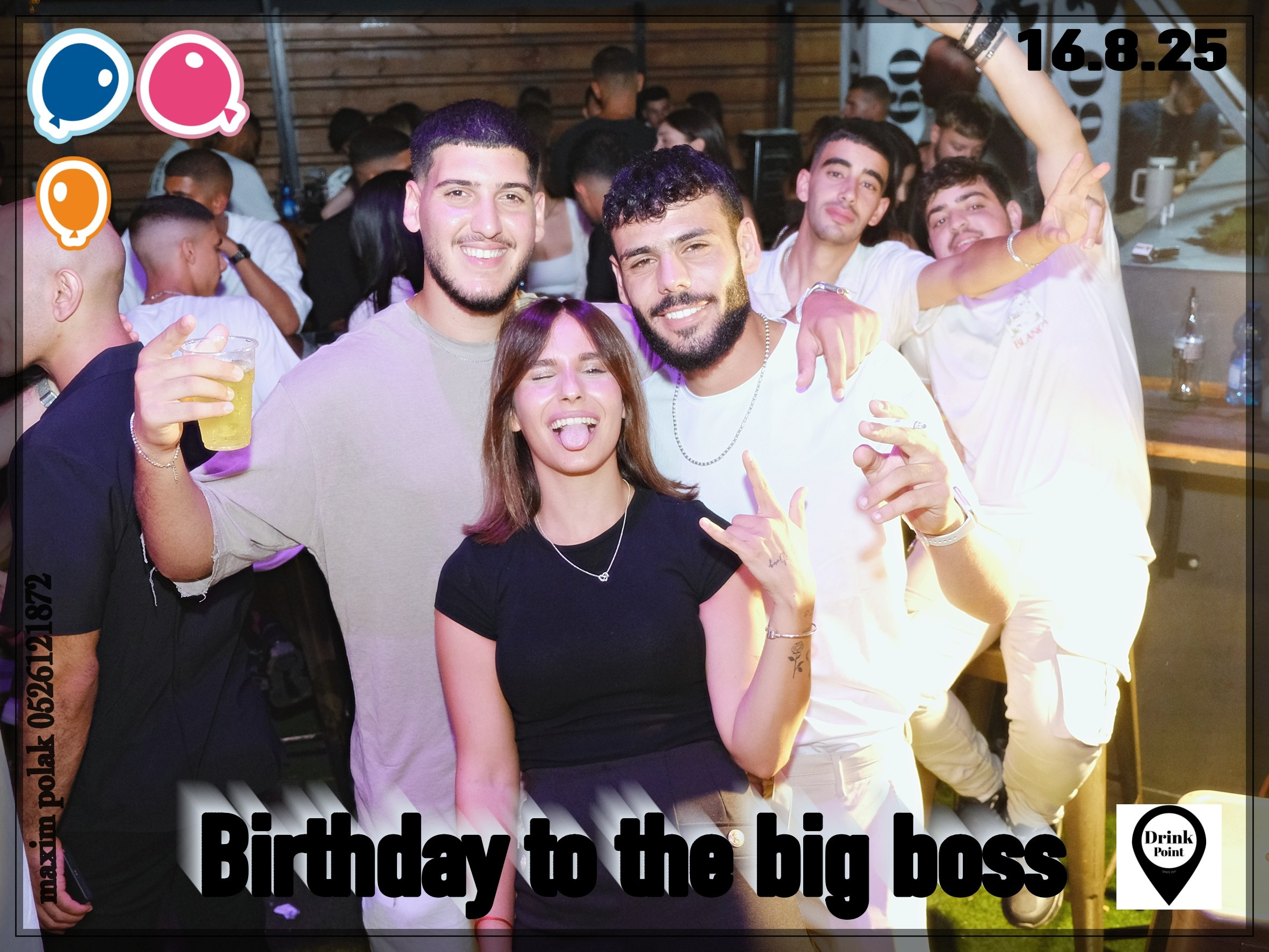 DRINK POINT. Middle East Photo Agency — Photography & Event Magnets — סוכנות צילום והדפסת מגנטים לאירועים