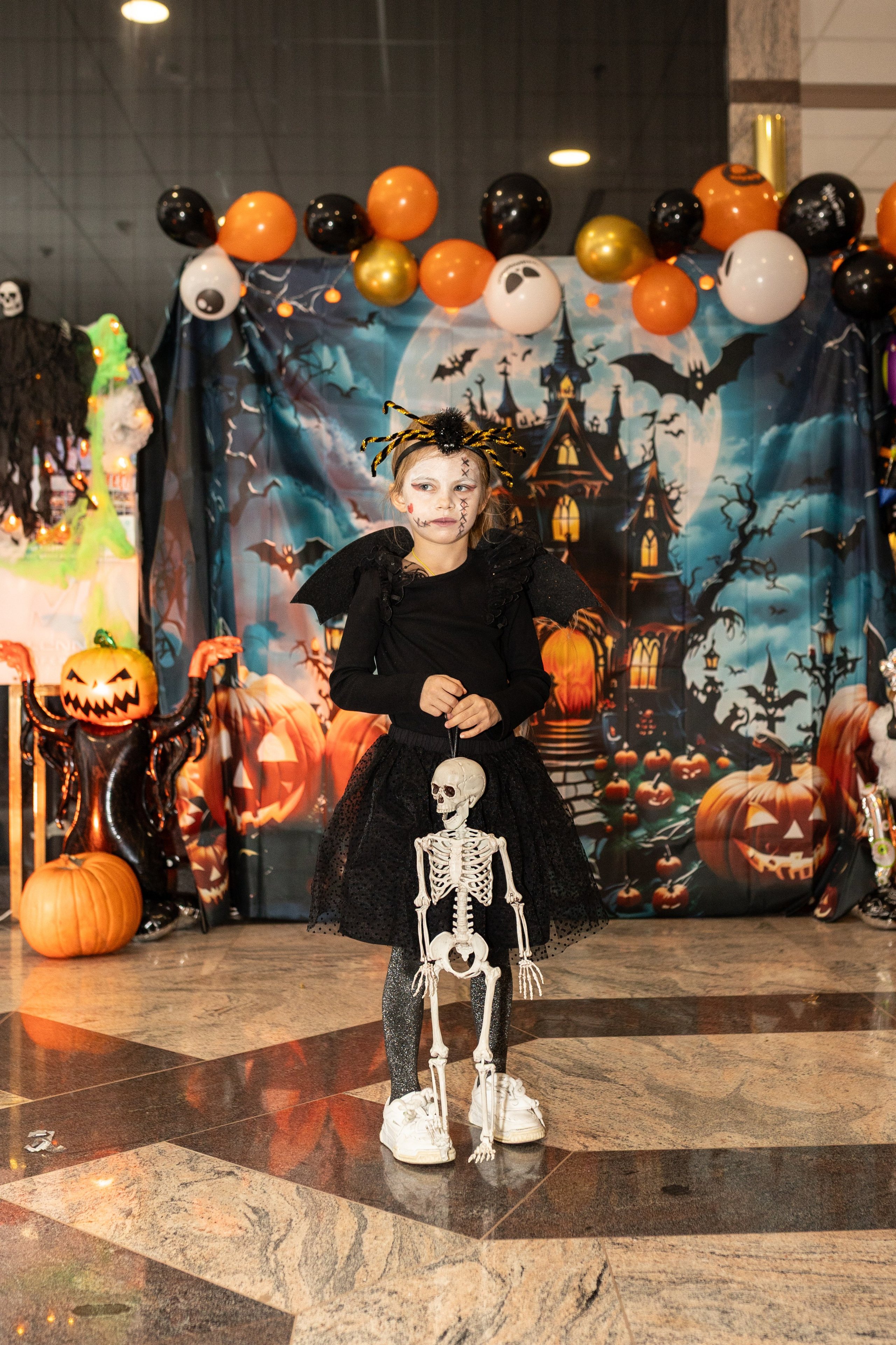 Leo dance studio Helloween 2025. Семейный и детский фотограф в Варшаве Мила Бобровская
