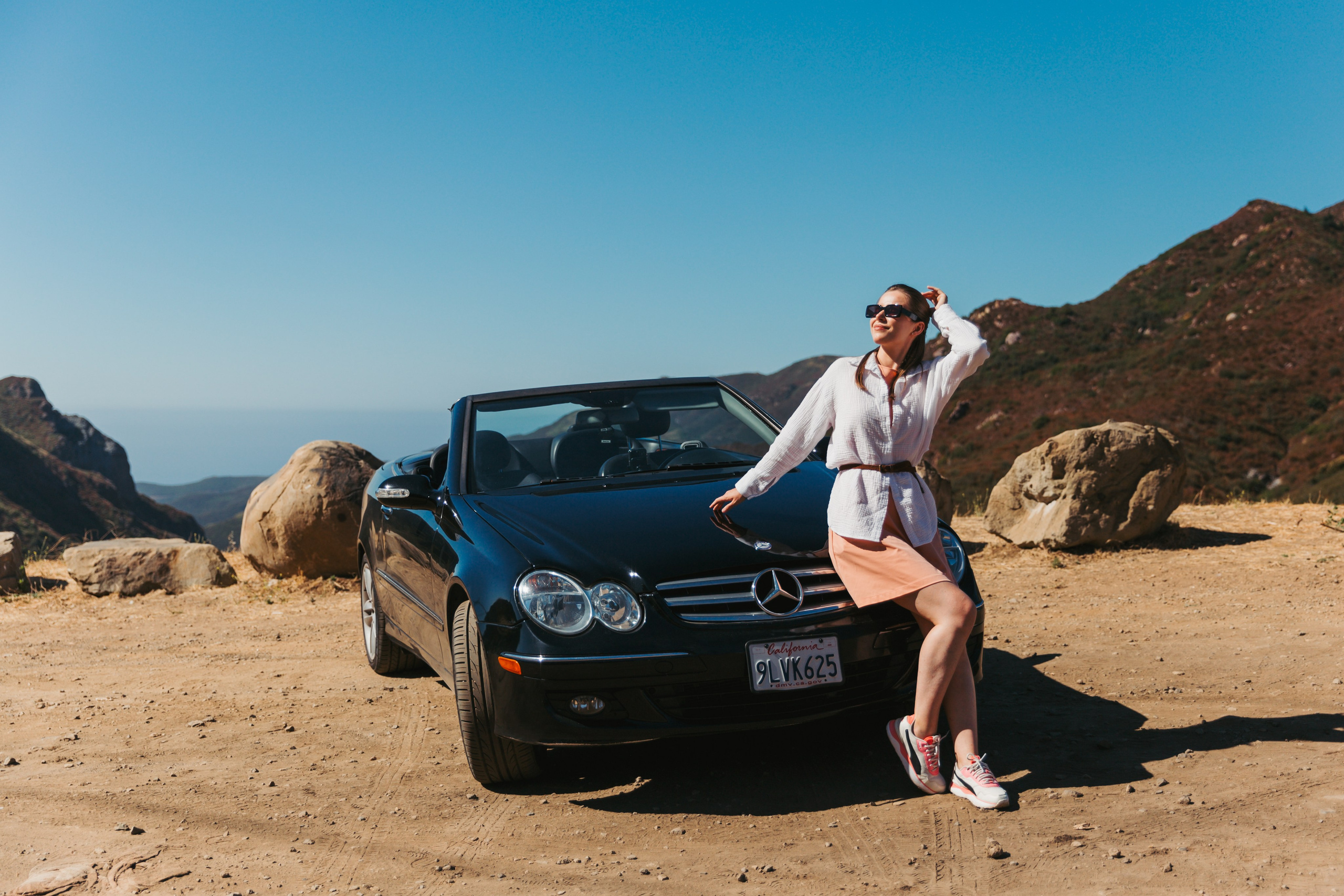Malibu Photoshoot. Los Angeles portrait photographer Valeria Kasatkina