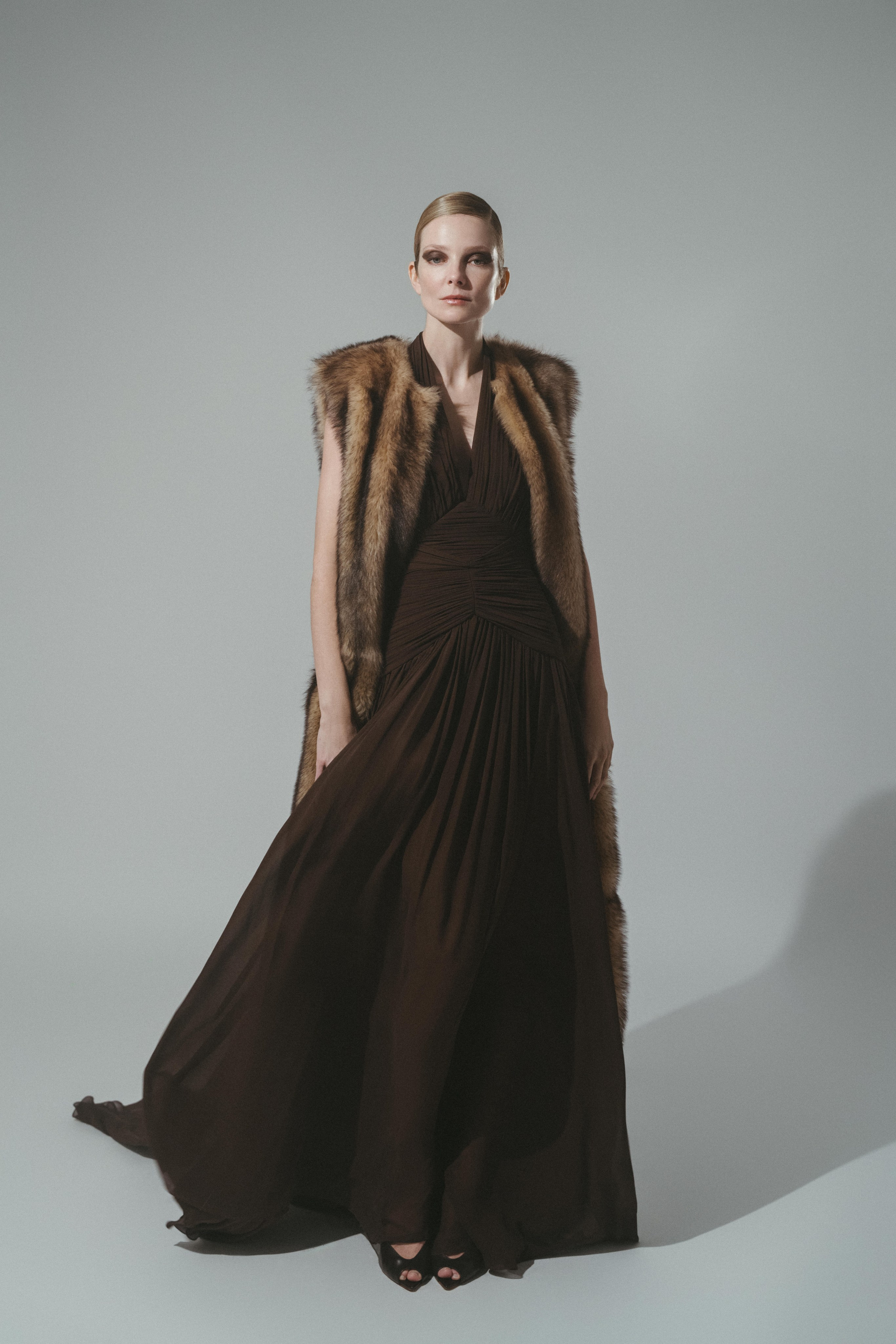 Elie Saab FW 25/26. Алина Ефимова — ретушёр (beaty, fashion, product)