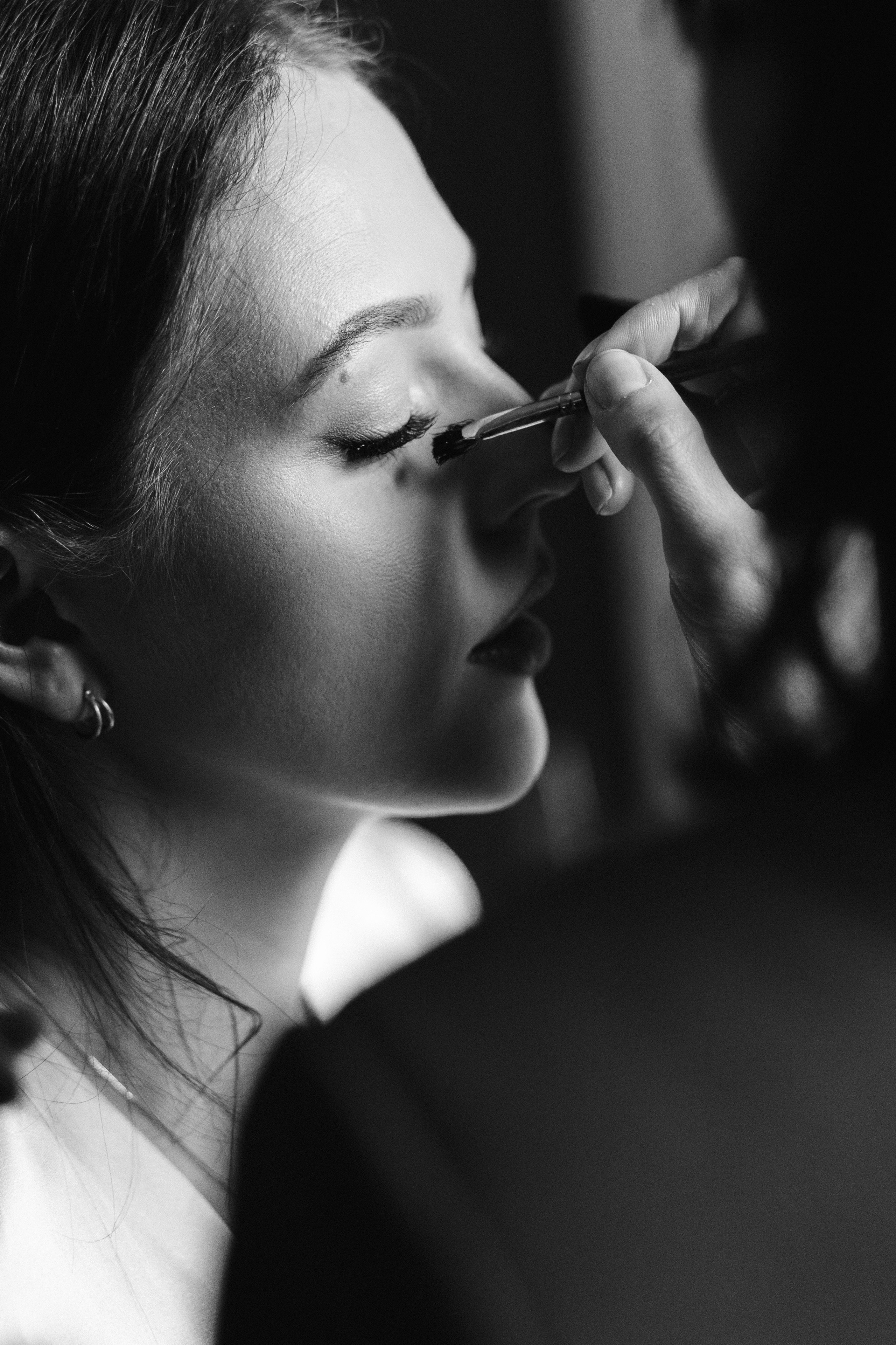 Bride getting ready in a charming Italian villa