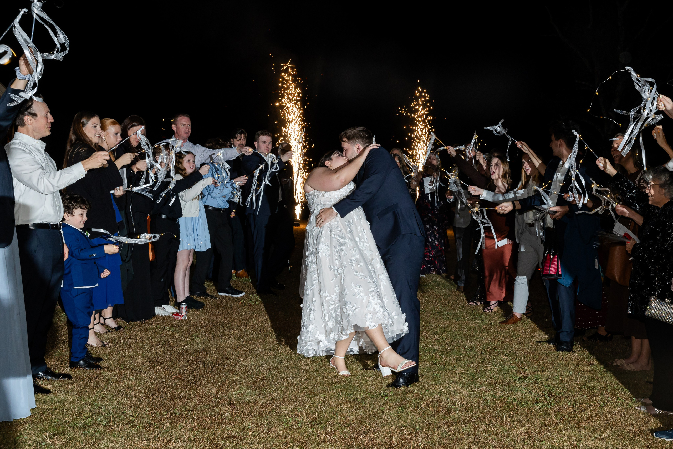 John & Haley’s Joyful Wedding at The Venue at Rose Springs Farm. Wedding and portrait photography in Greenville SC