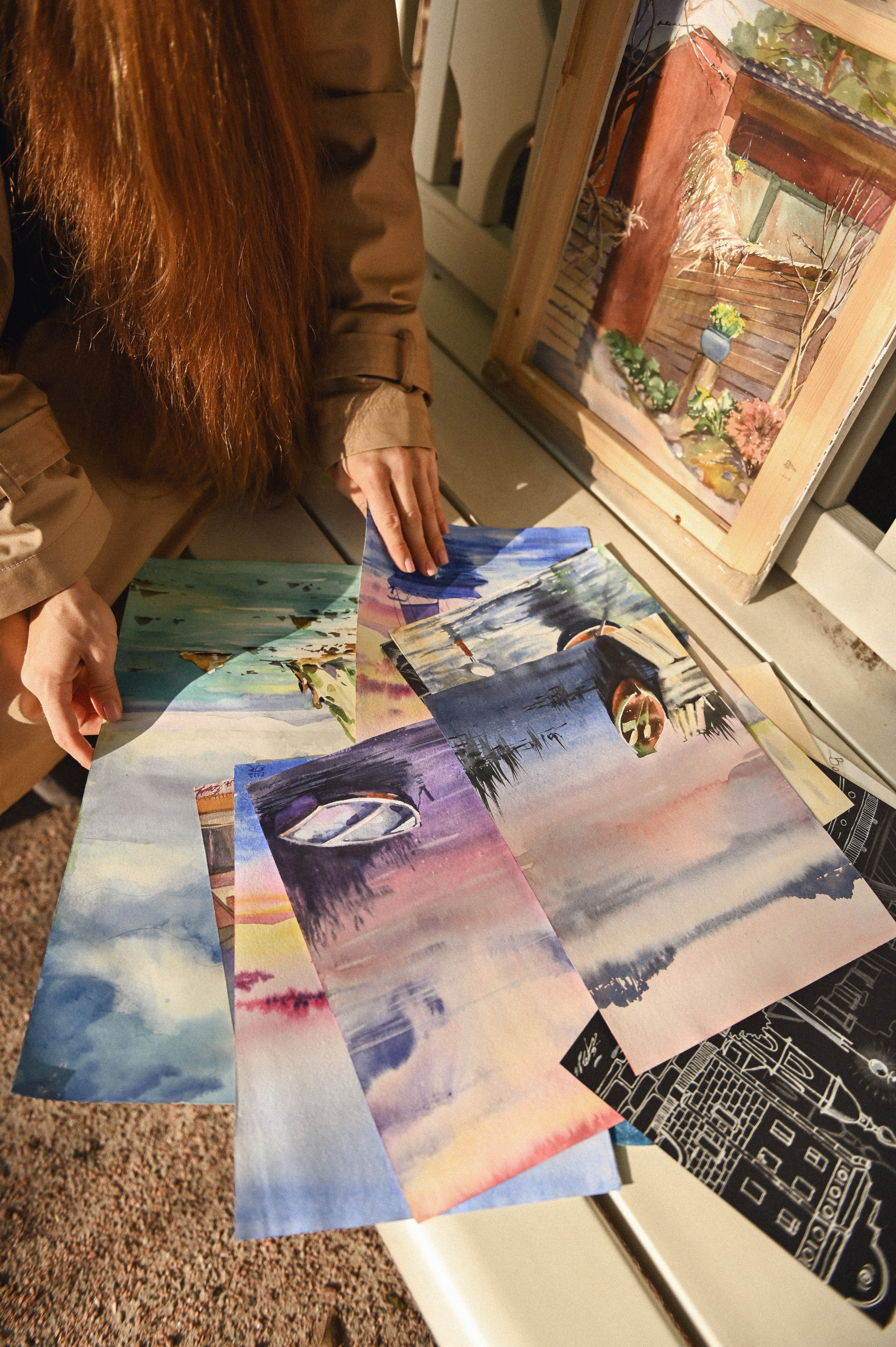 Художник в городе. Детский и семейный фотограф в финляндии дина пулкка. контент фотограф