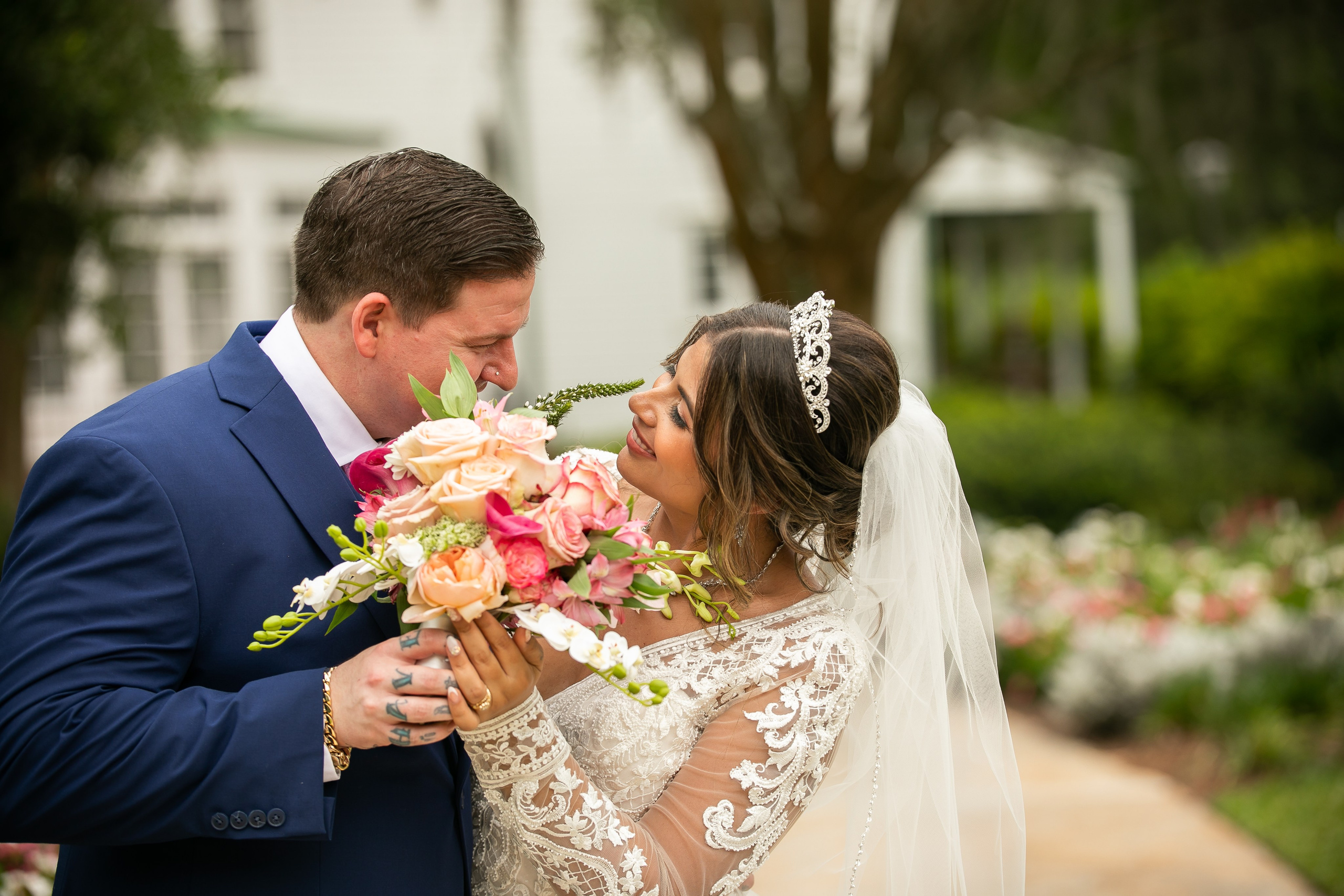 Wedding in The Lue Gardens intimate wedding photography. Lana Photography — Wedding & Family Photographer in Florida & Beyond