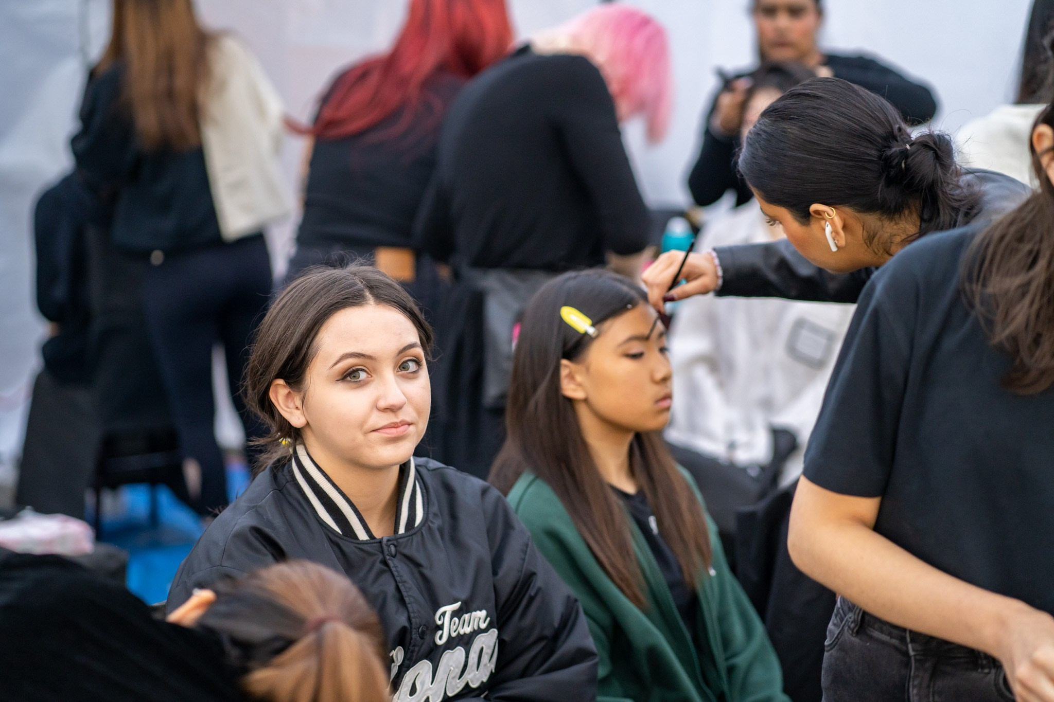The blooms BTS. Vancouver Kids Photographer