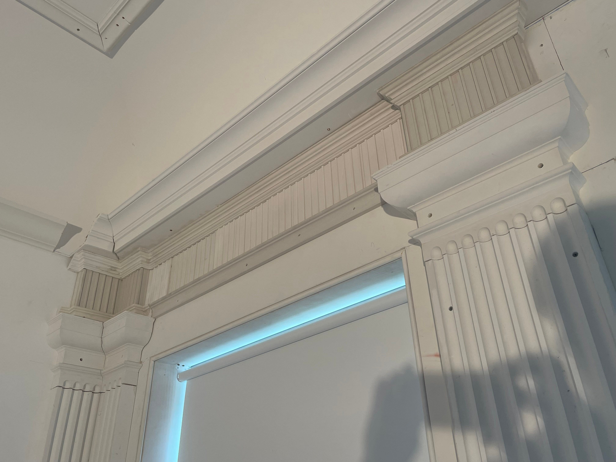 Jupiter Island, Florida. Plaster molding