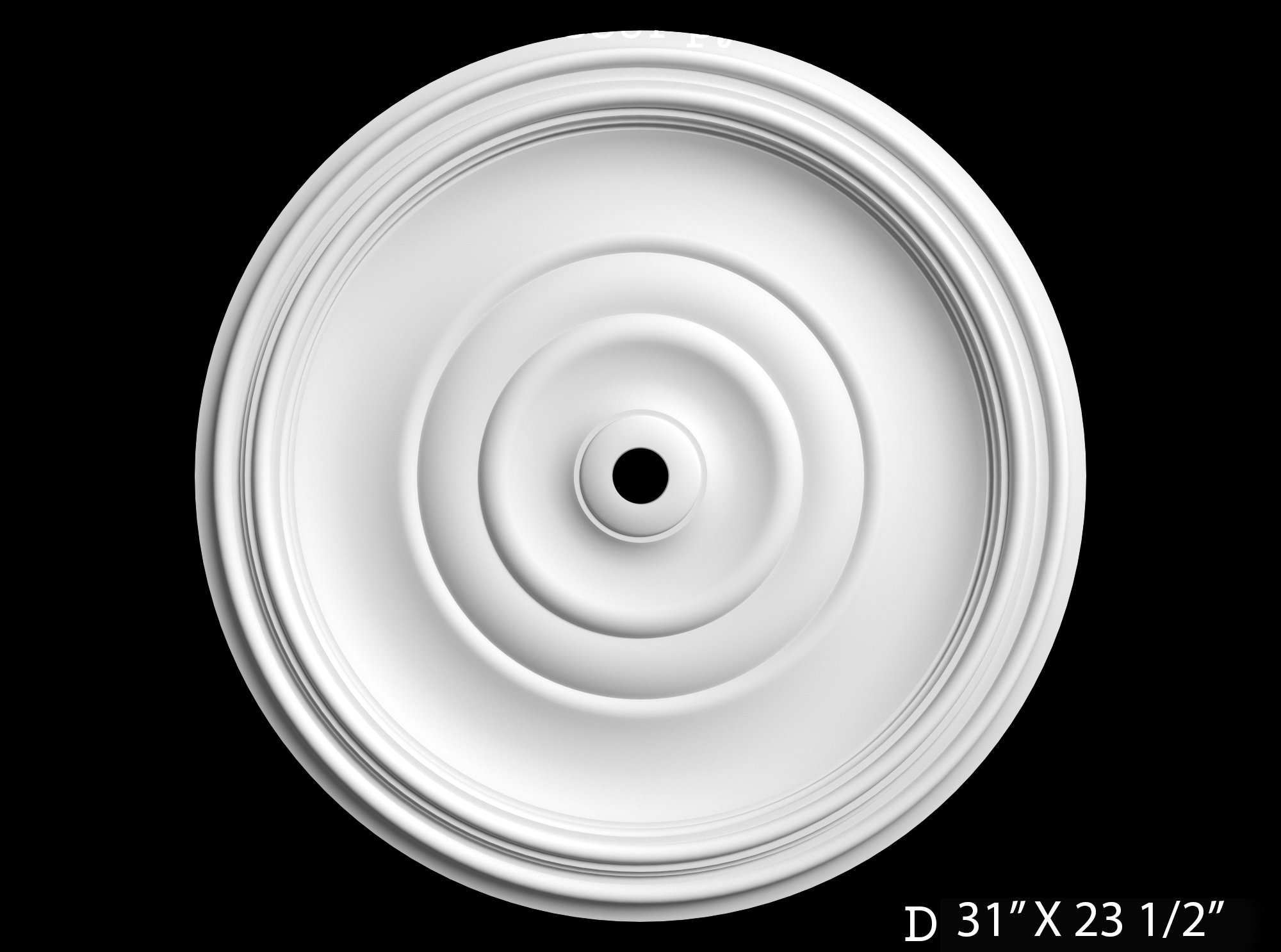 Medallions. Plaster molding