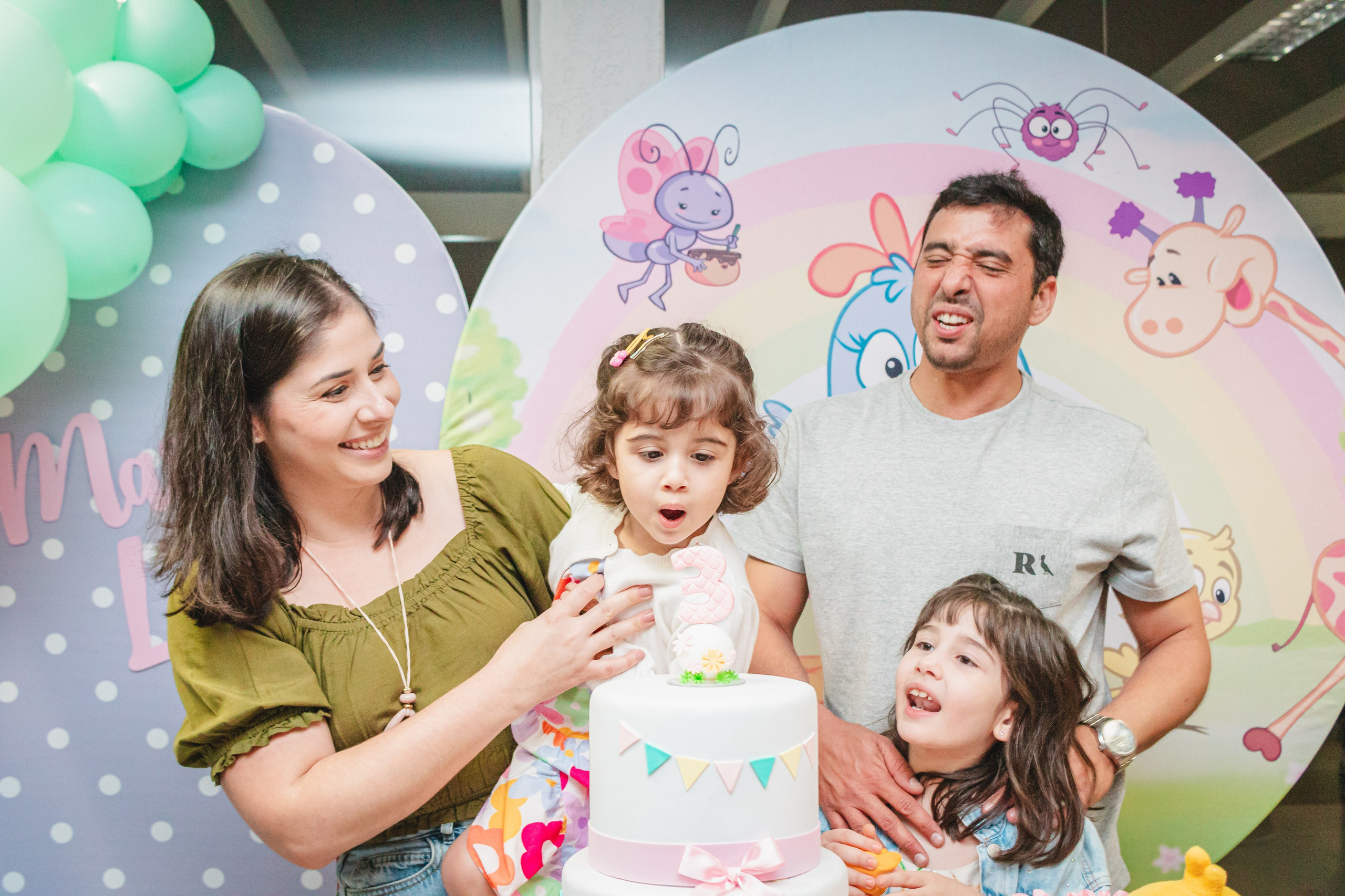 Maria Luiza — Aniversário 3 anos. Principal