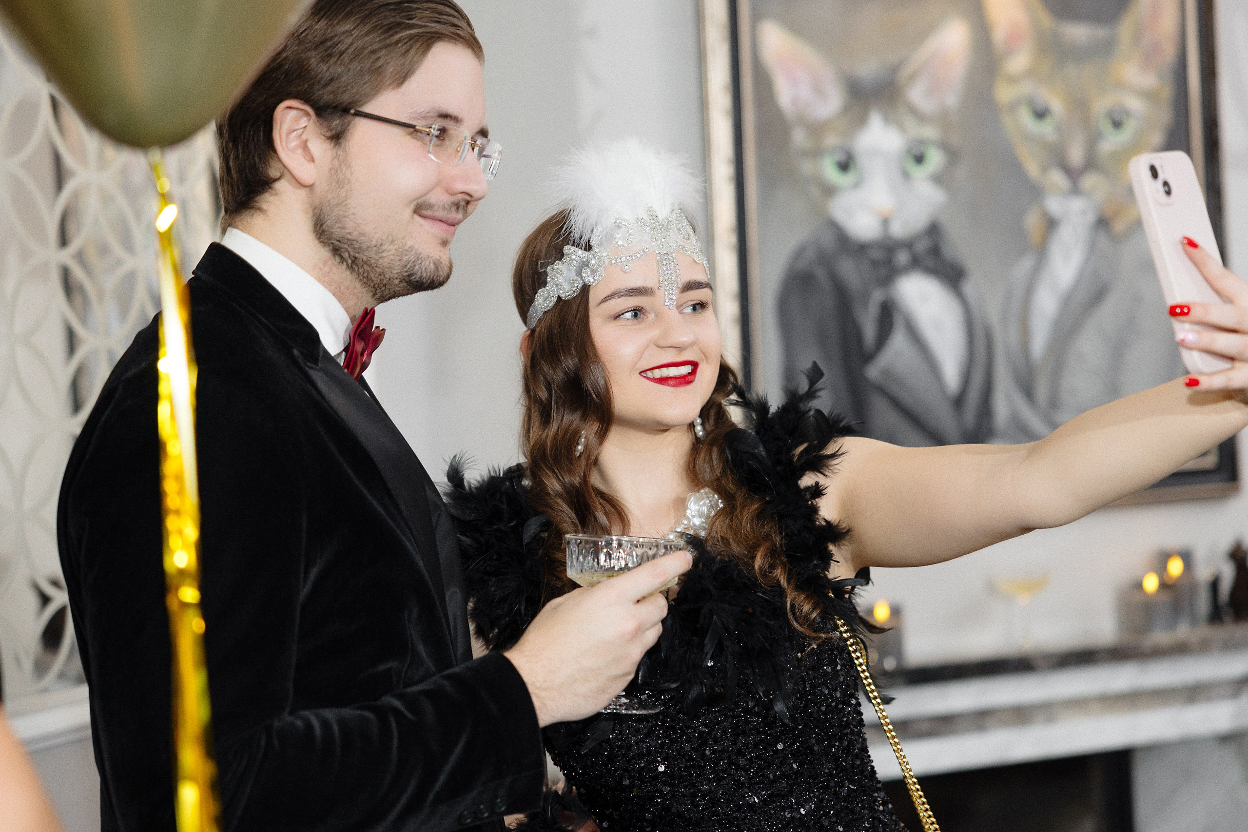 Вечеринка в стиле Великого Гэтсби | Фотограф в Риге. Евгений Тимофеев | Свадебный и контент-фотограф и видеограф в Риге