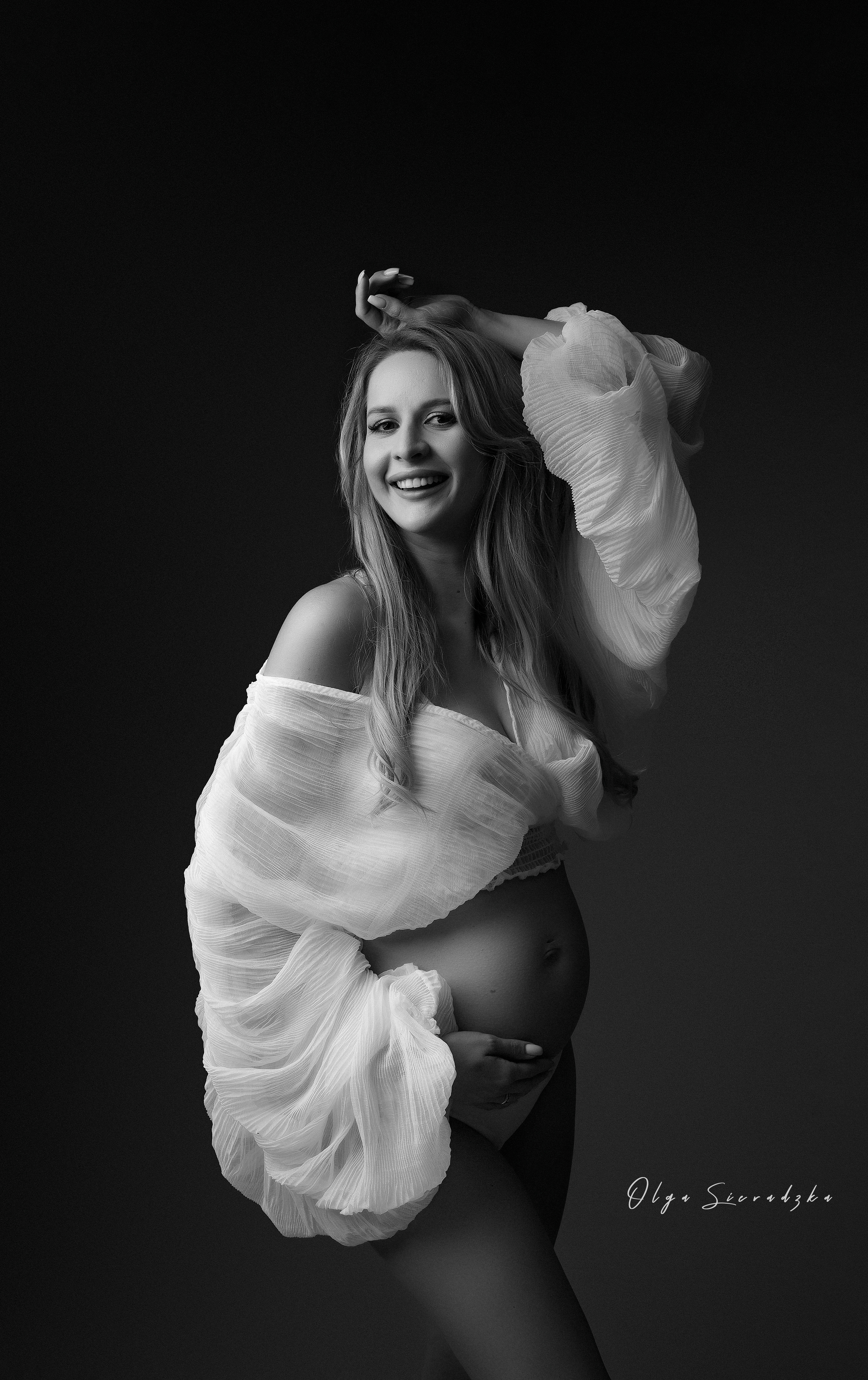 Sesje ciążowe. Olga Sieradzka fotograf rodzinny, ciążowy i dziecięcy w Pile