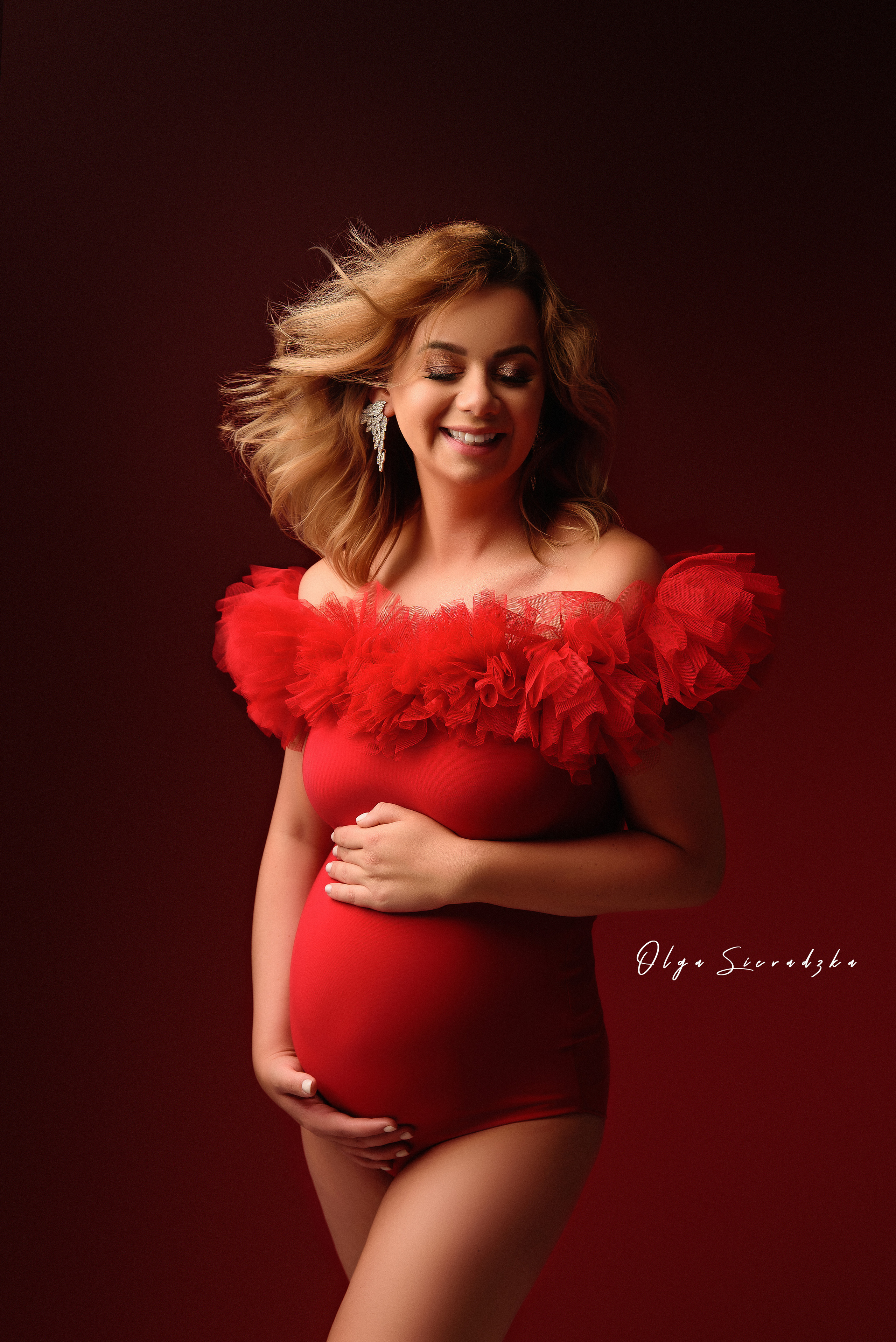 Sesje ciążowe. Olga Sieradzka fotograf rodzinny, ciążowy i dziecięcy w Pile