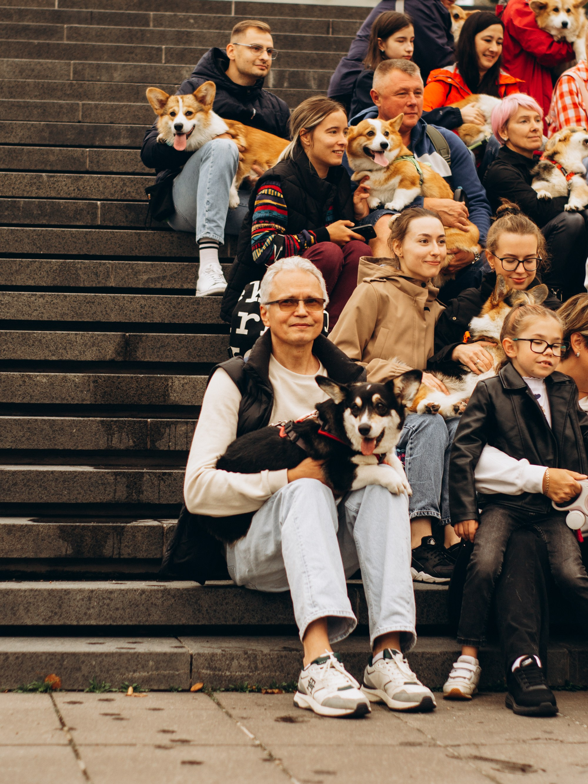 Corgi party, september. Kat Laisaar — Pet photographer in Tallinn