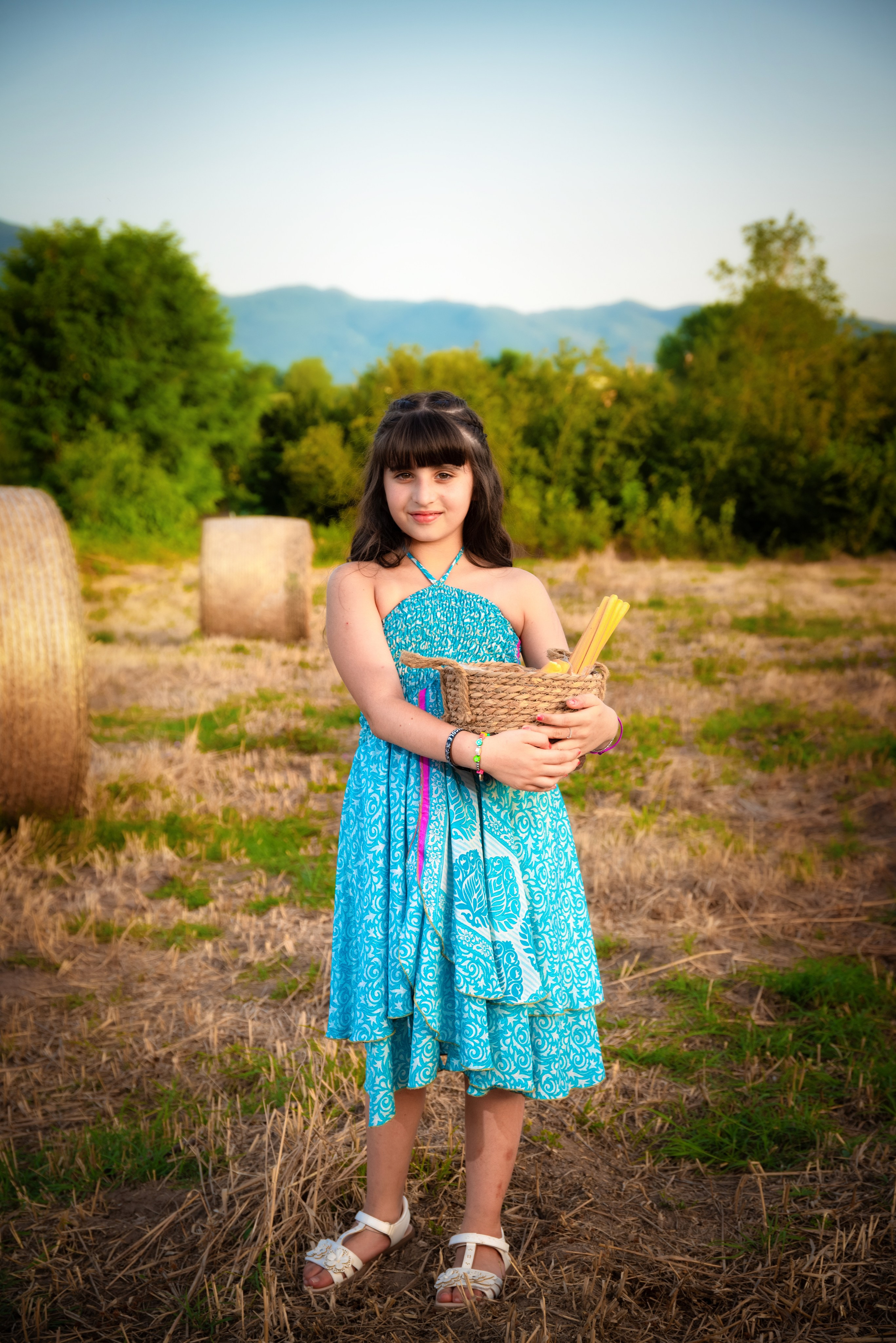 Campo di Girasole. Fotografo di famiglia