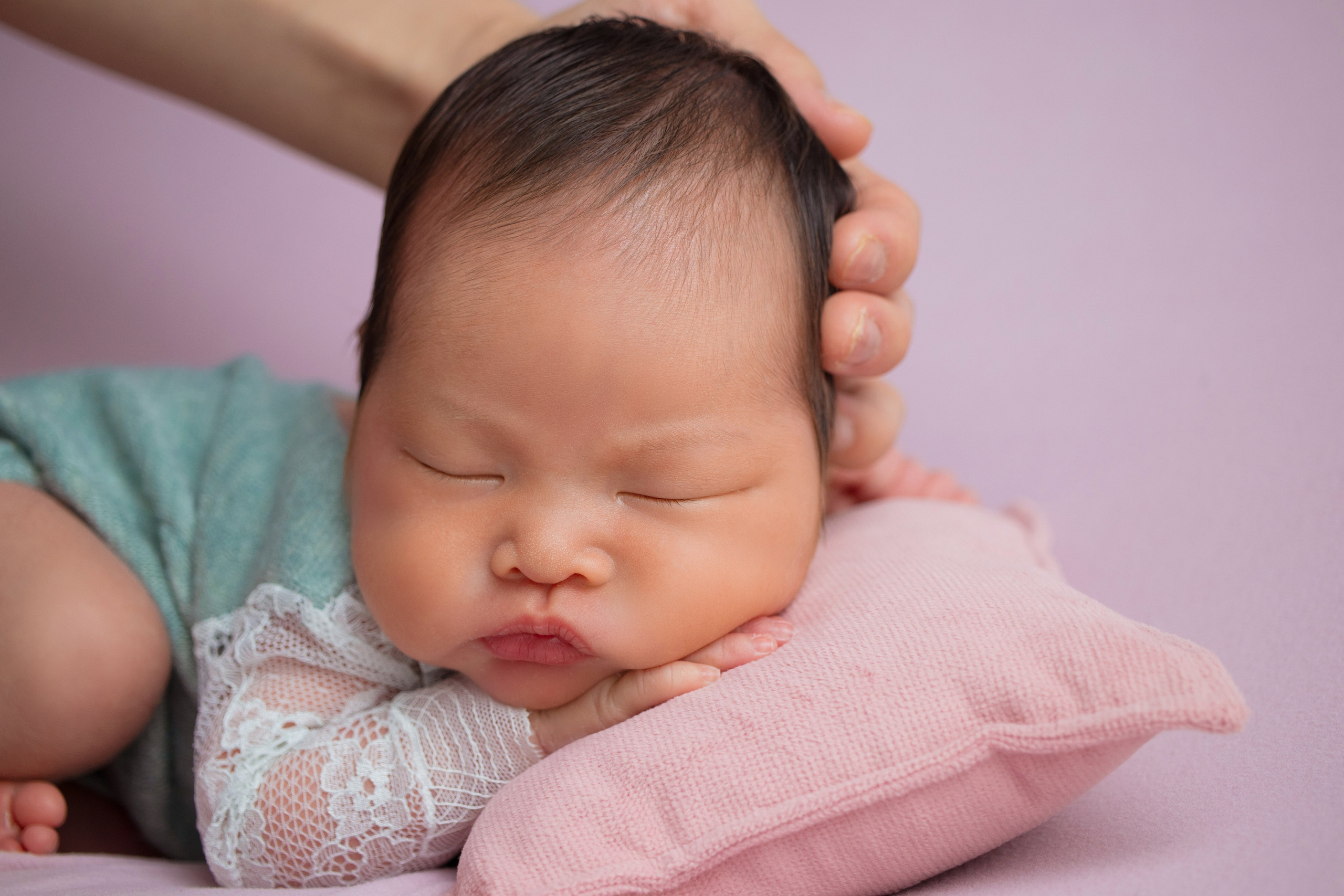 Оливия. Фотограф беременности, ньюборн и годовасиков в Корее Жанна Хан