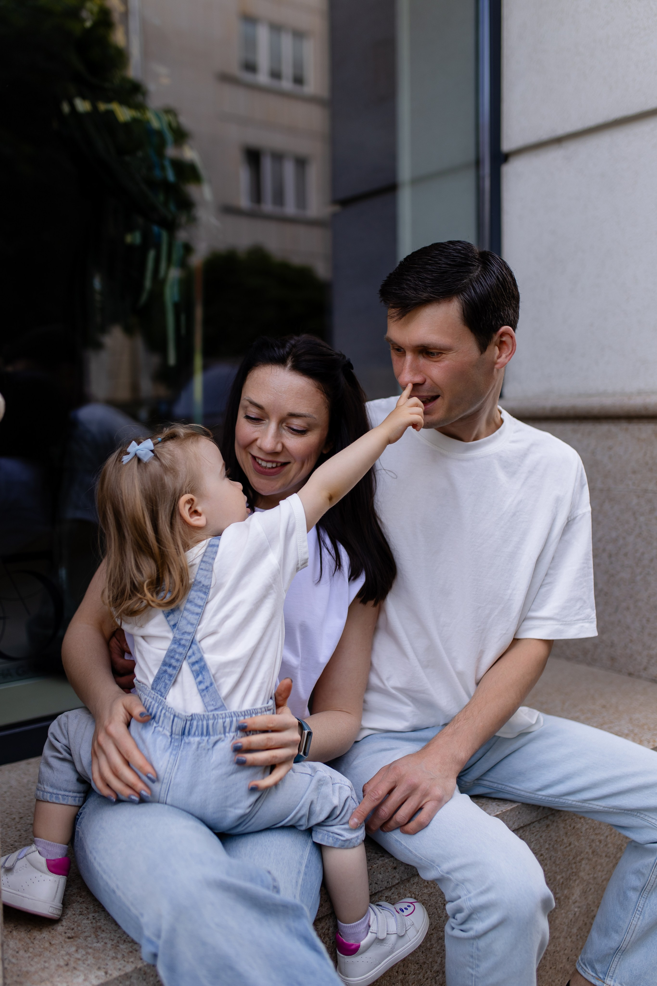 Денис+Настя+Єва. Весільний, сімейний фотограф Варшава