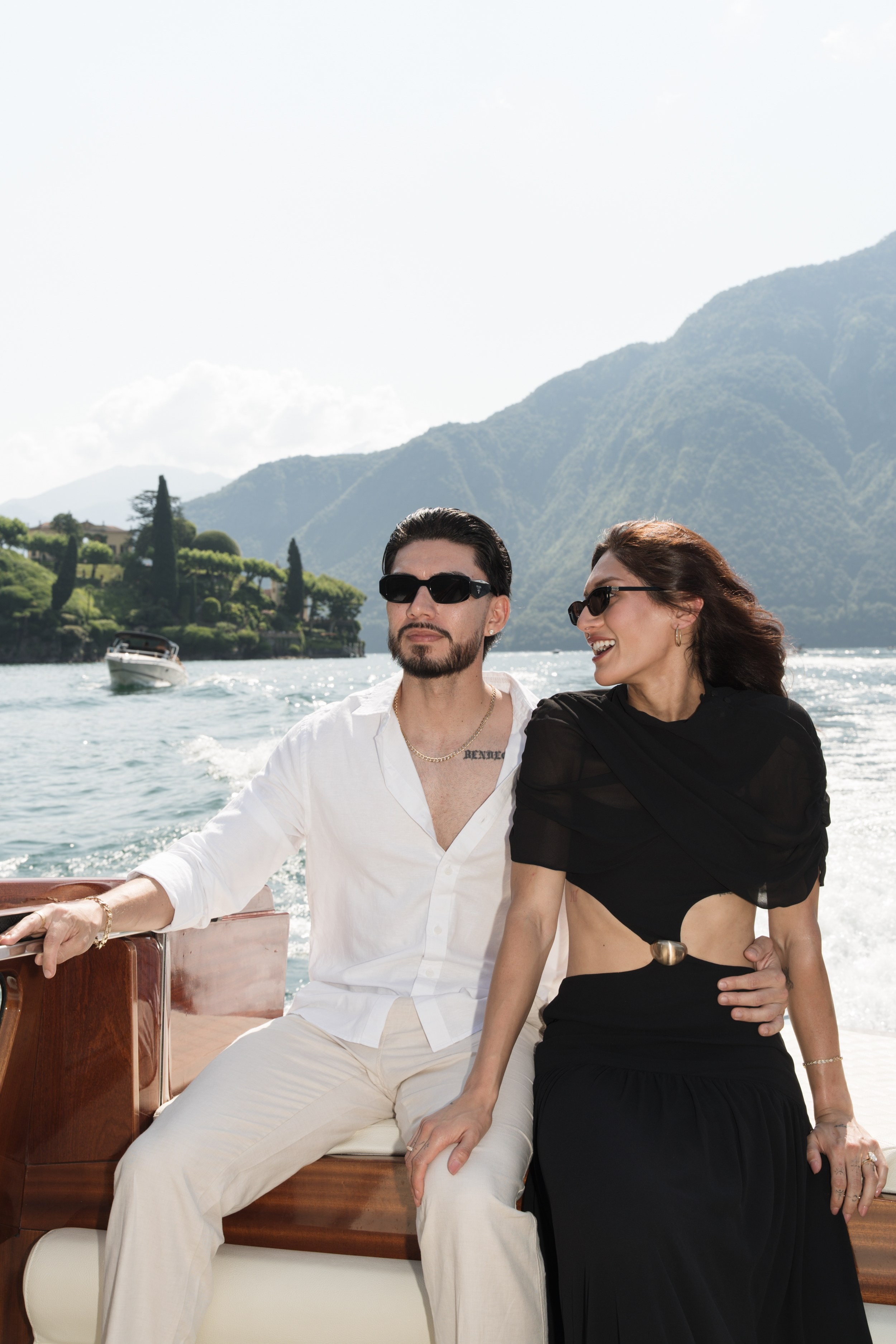 Emotional Boat Proposal in Tremezzo. Lake Como Proposal Photographer | Surprise Proposals & Engagements
