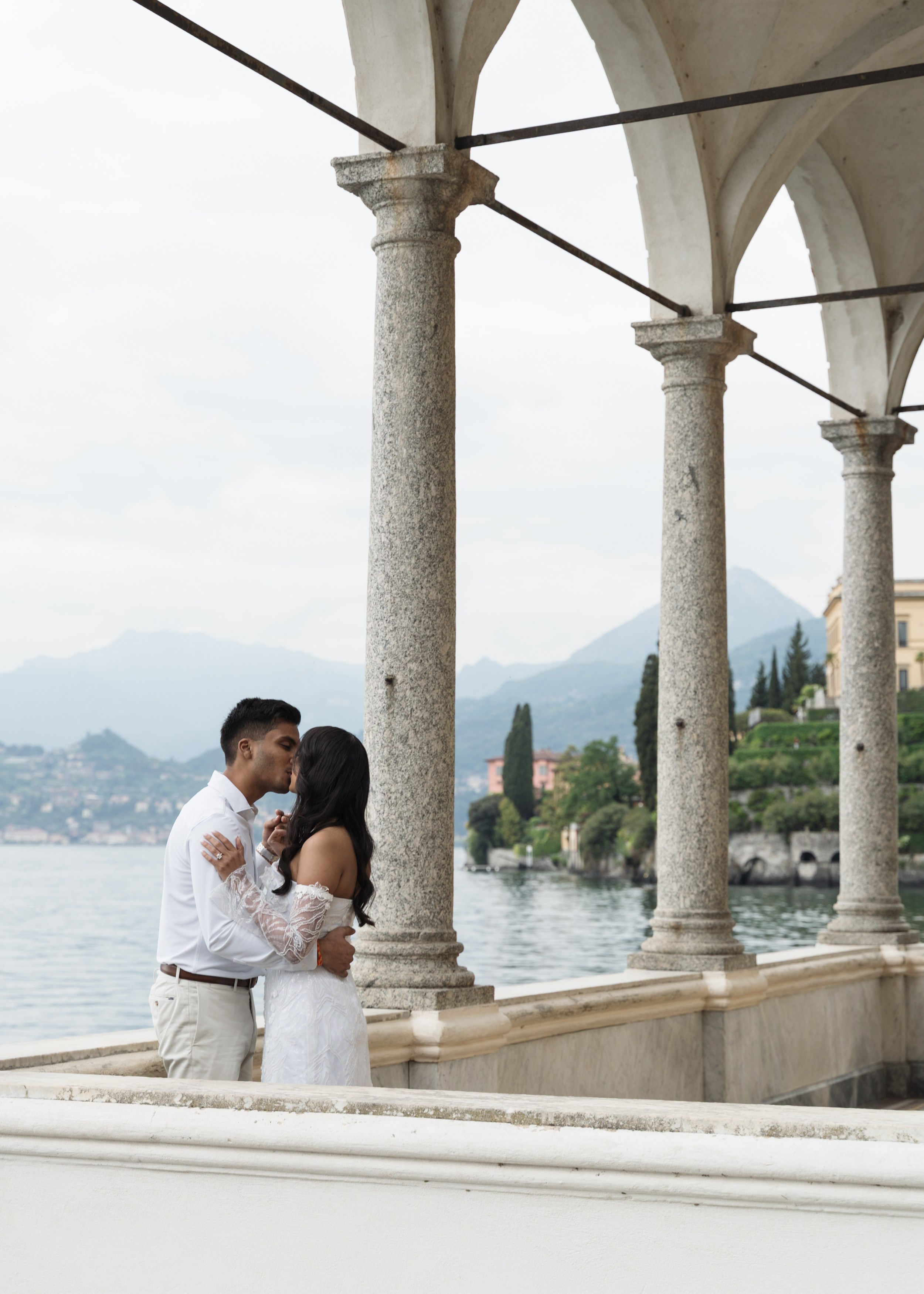 Villa Monastero Secret Proposal. Proposal Photographer in Lake Como