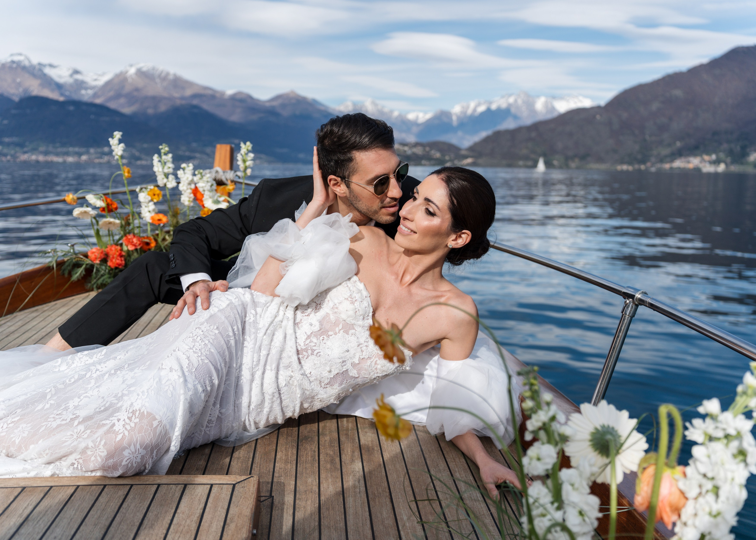 Sandra & Mario Lake Como Elopement. Proposal Photographer in Lake Como