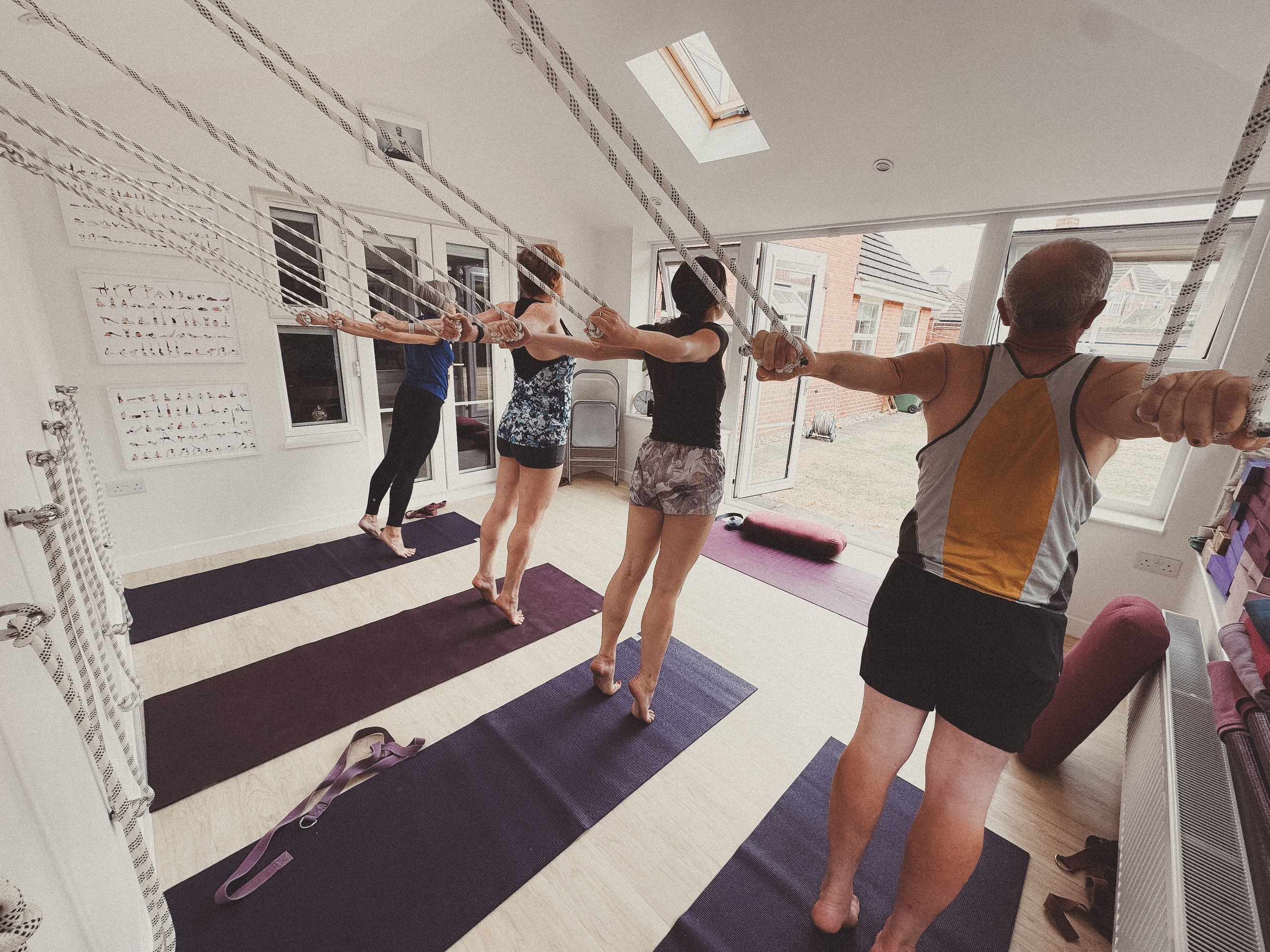 Iyengar Yoga in Solihull with Irina Zoteeva