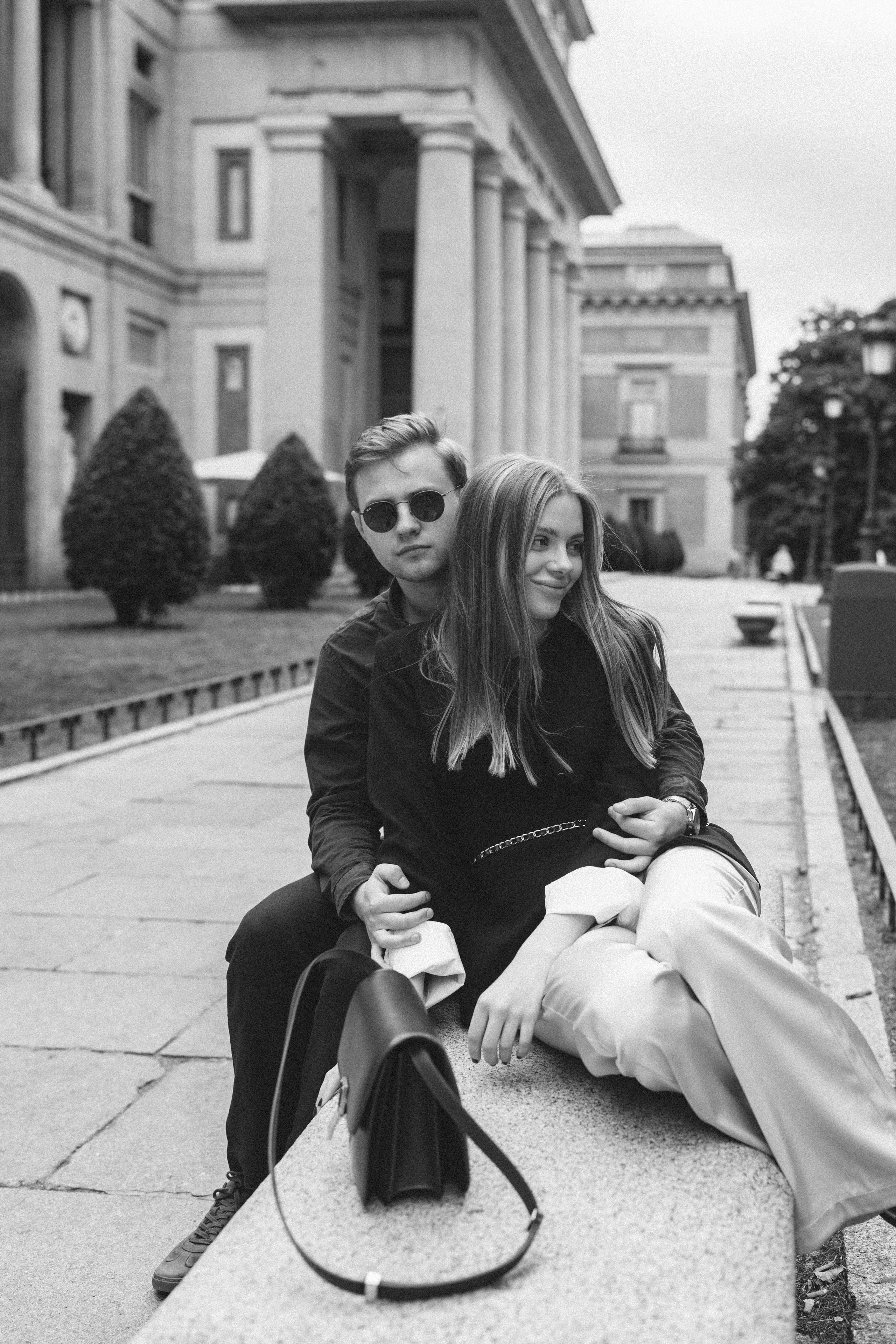 Marriage Proposal in Madrid historic Center. Photographer in Madrid, Spain. Alyona Belyaninova