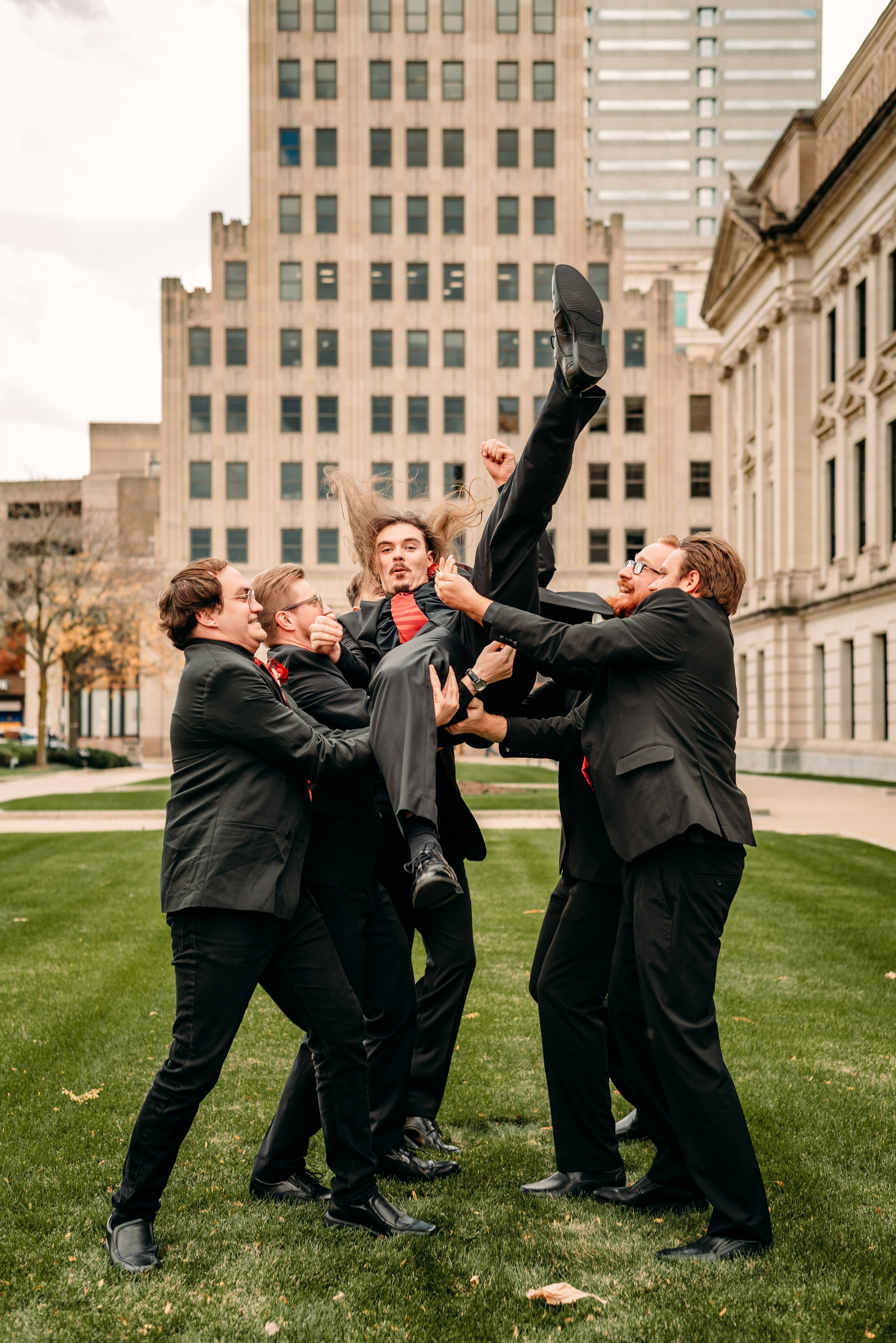 Bold & Dramatic Wedding at The Paper Mill on The Landing | Fort Wayne Wedding Photographer. Alexandria Danielle Photography | Fort Wayne & Indianapolis Wedding Photographer