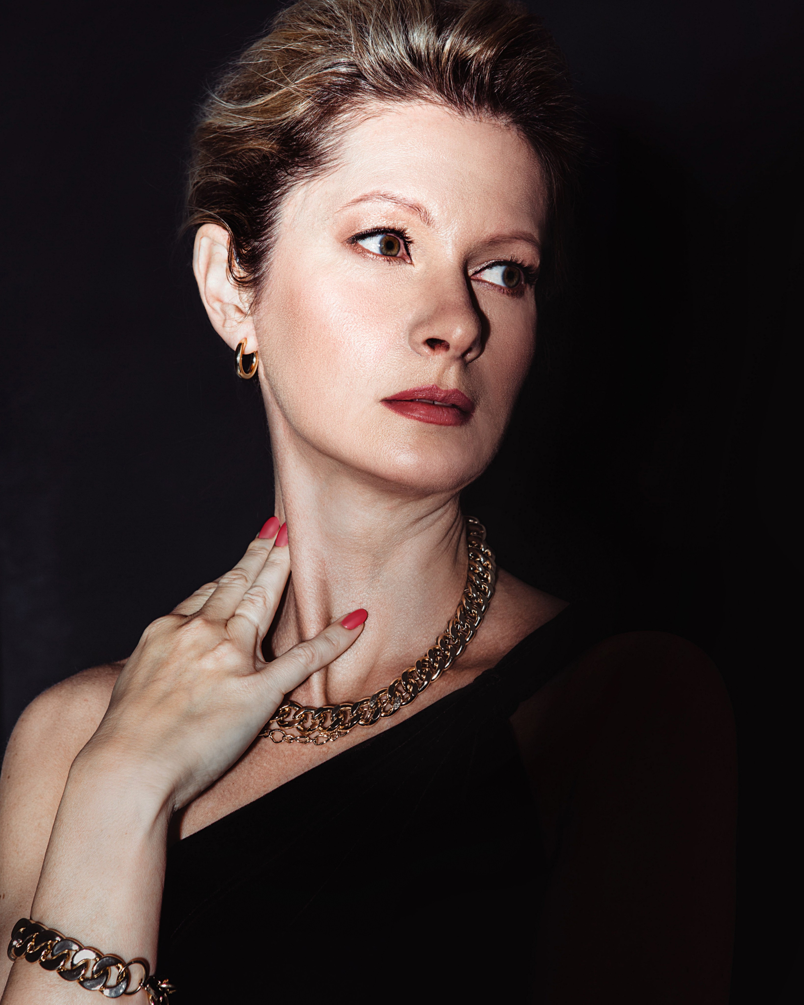 Personal shooting. Stylist