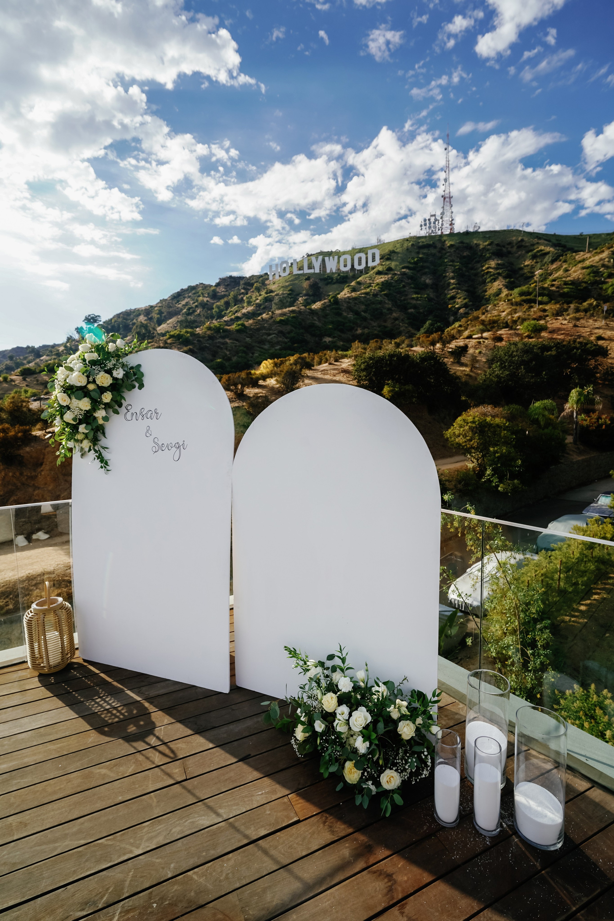 Wedding at the Hollywood Sign Venue, Los Angeles, California. Wedding Photography & Videography Team in California, Los Angeles, San Francisco, San Diego and Travel