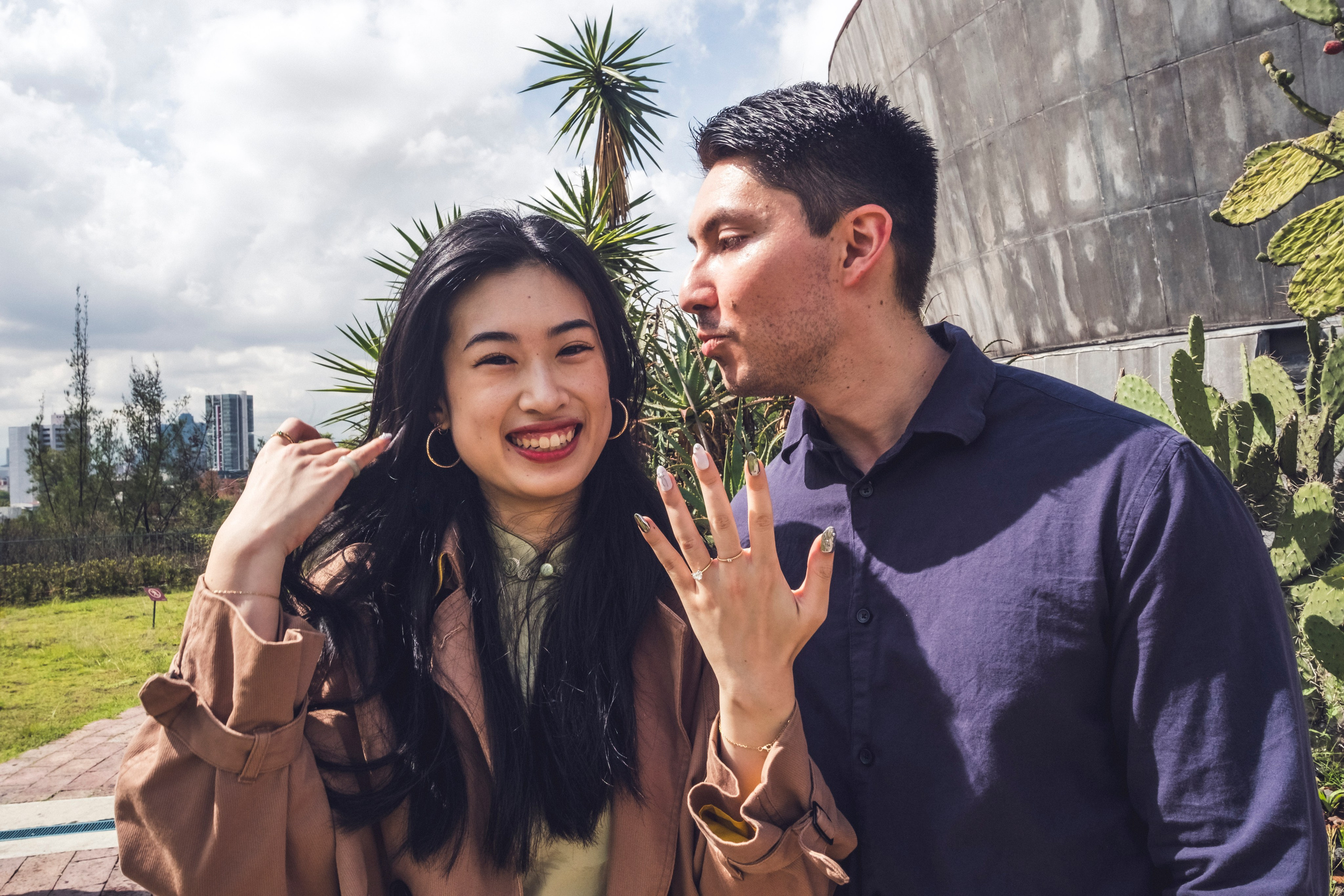 Julie & Marvin. Wedding and family photographer in Mexico City