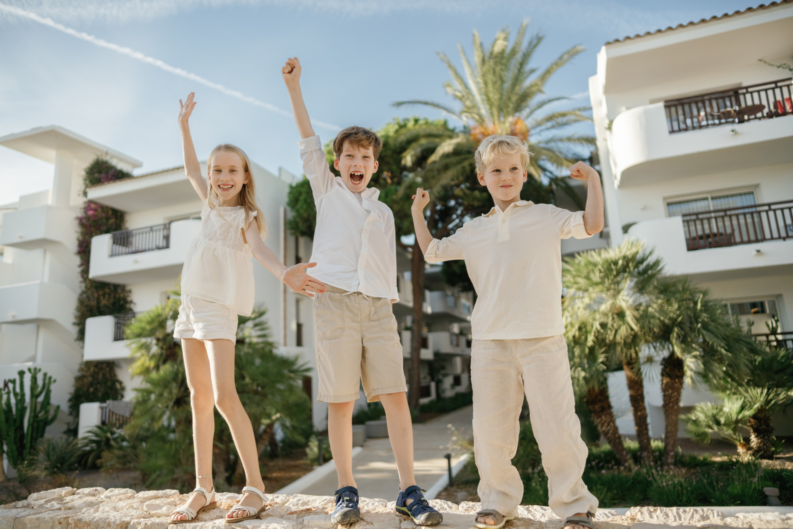 Big family photo session. Photographer in Mallorca