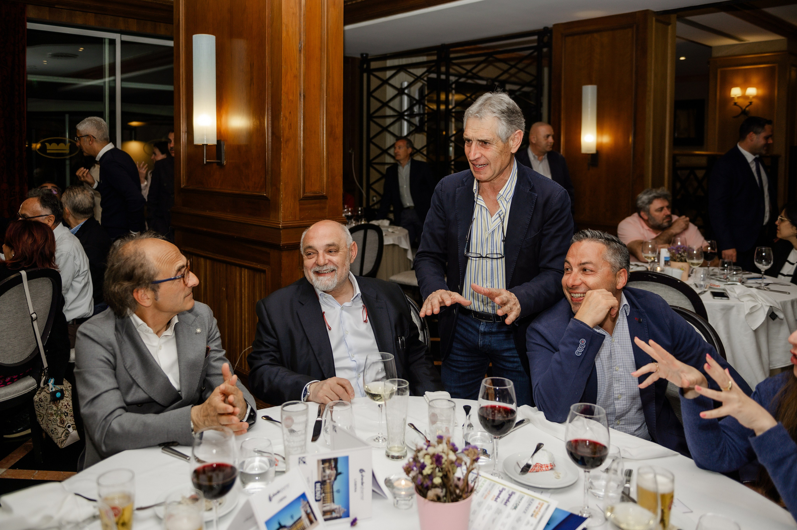 Corporate party at the restaurant — Pharma. Ваш фотограф в Лиссабоне — Анна Белова