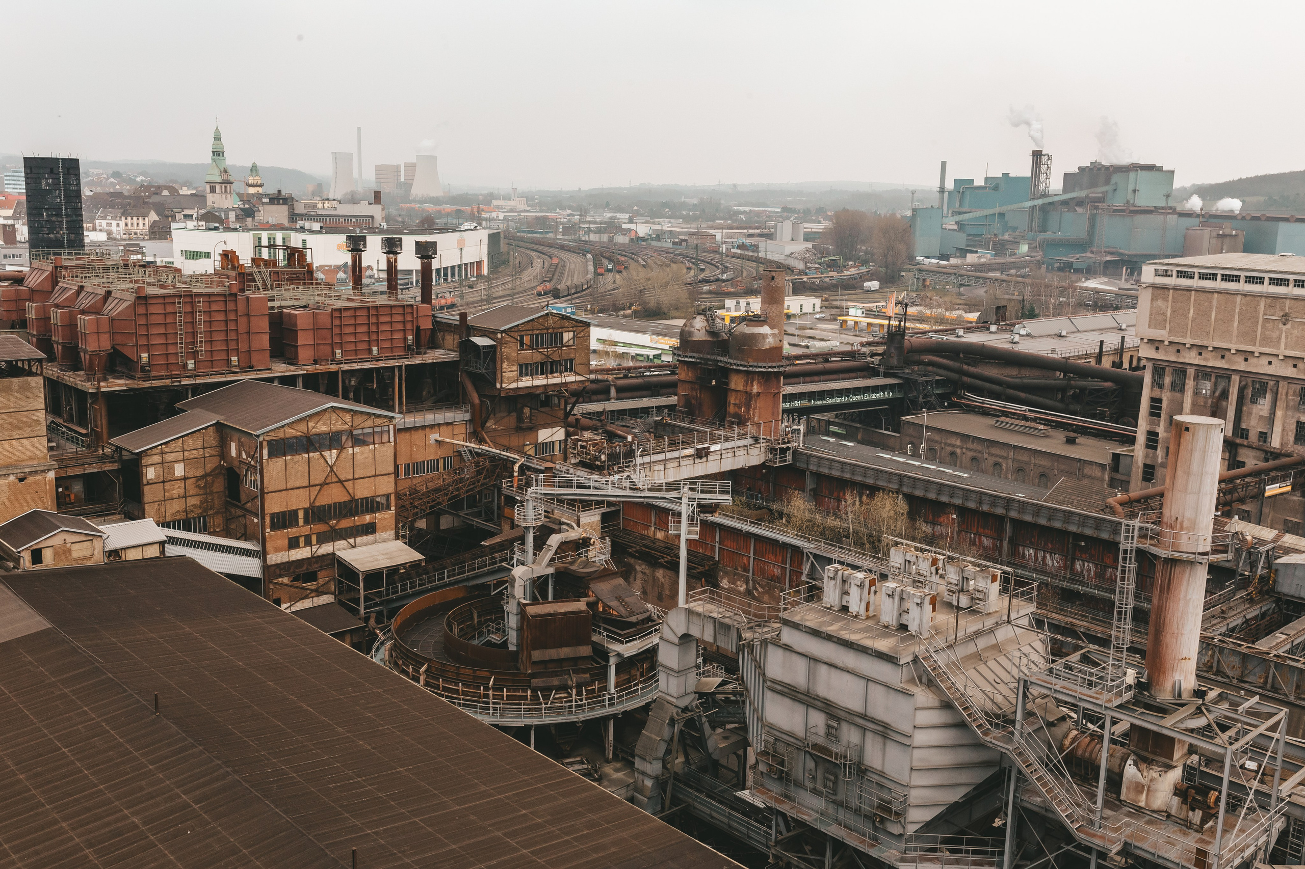 Металлургический завод в Фёльклингене: индустриальный гигант и памятник ЮНЕСКО. Фотограф в Германии — Мария Чистякова