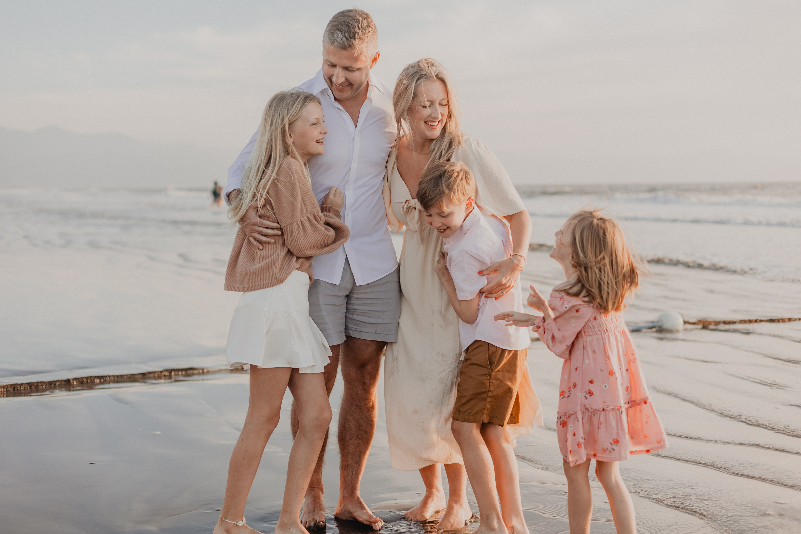 Laughter, Sand, and Sea: A Family Session in Nuevo Vallarta