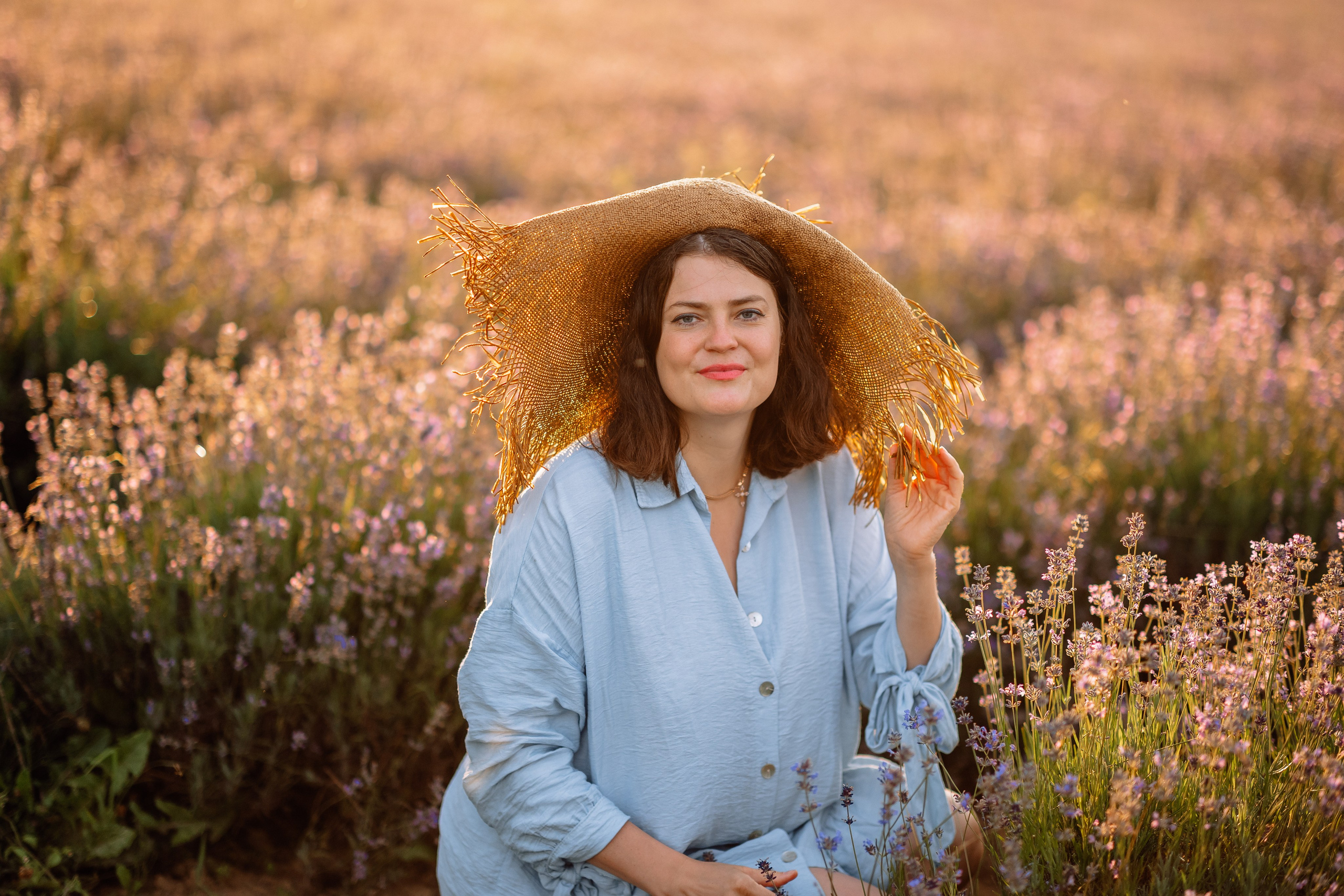 Im Lavendelfeld. Hochzeitsfotograf München Taufe Familienfotograf Tanja Mauke