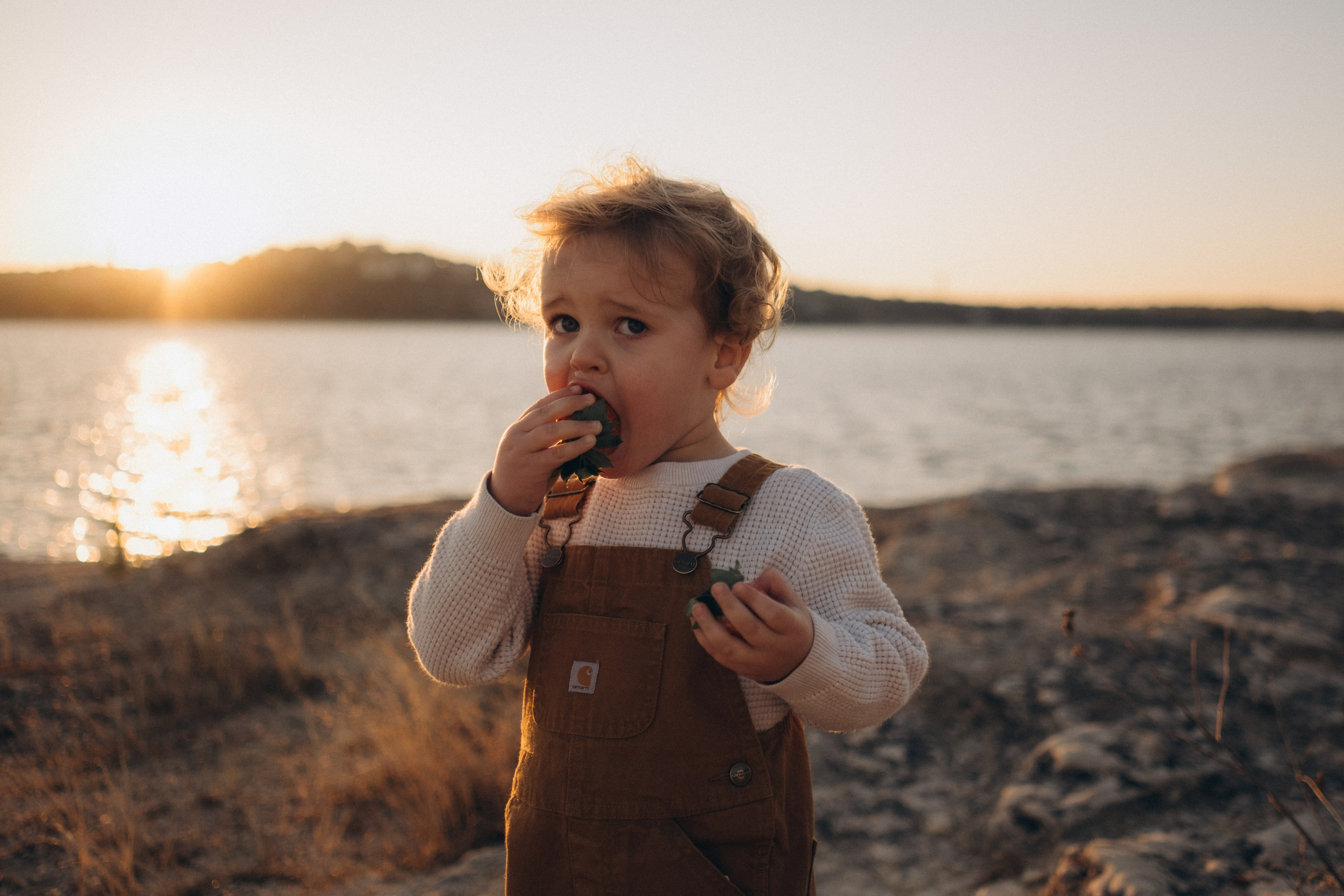At the Lake. Lens Captures Life