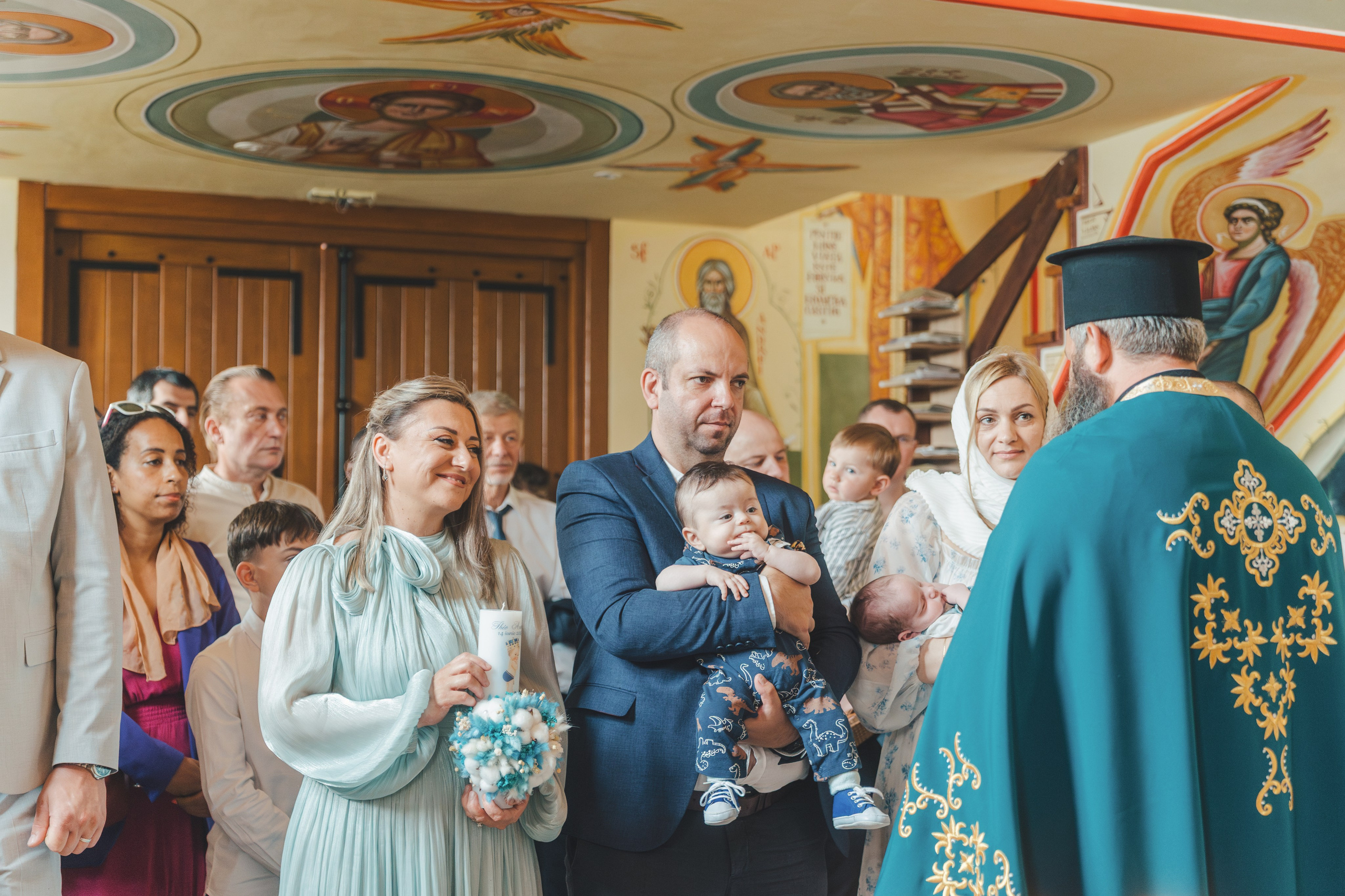 Théo Andrei`s Christening