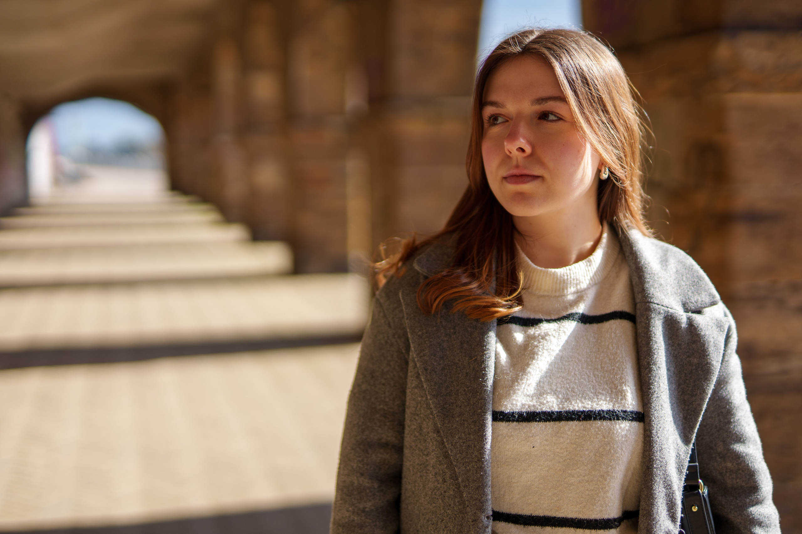 Bremen’s historic city center w/ Lucy. URBANSTREETFILES.ART